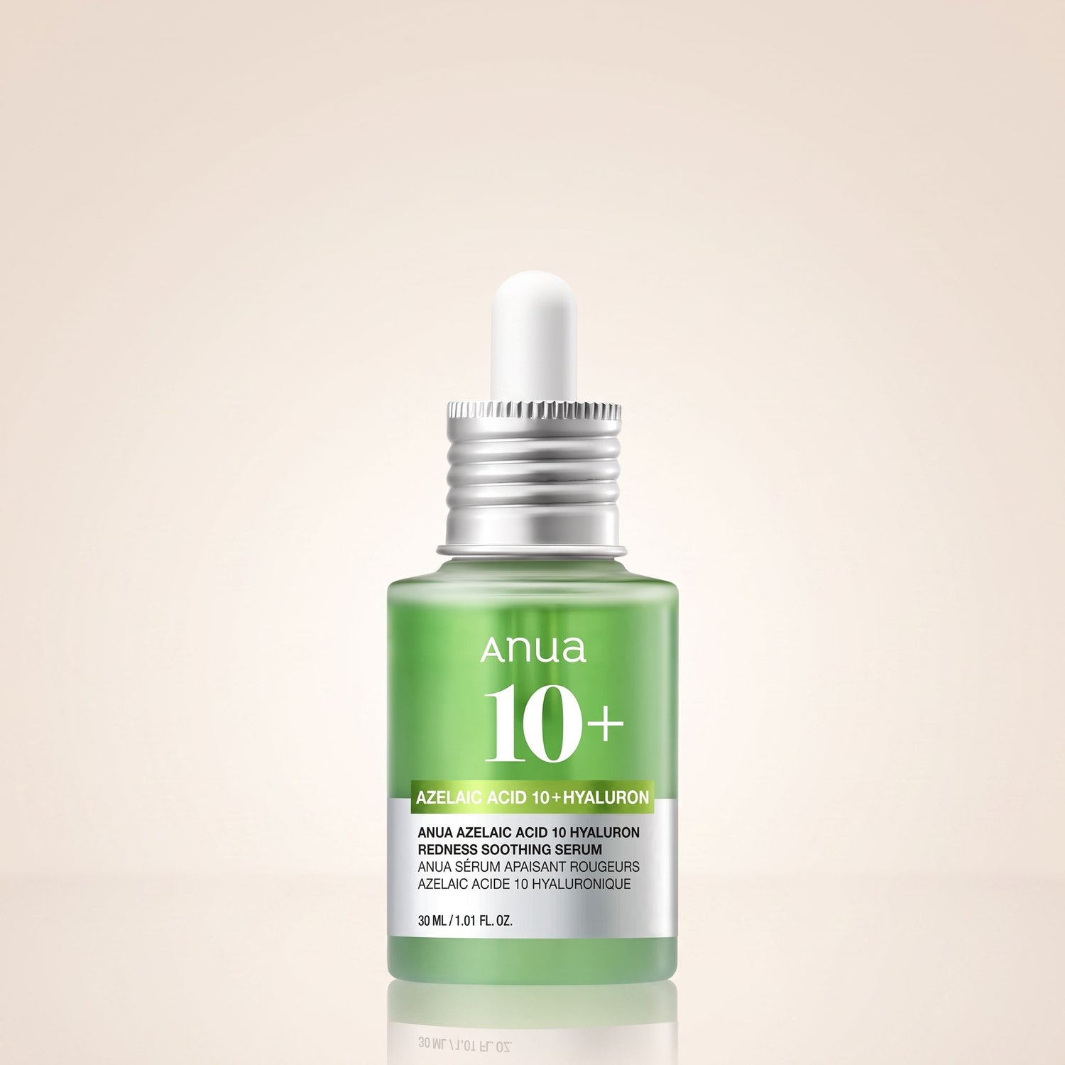 [ANUA(EU)] AZELAIC ACID 10+ HYALURON REDNESS SOOTHING FACIAL SERUM 30ML — Apaise les rougeurs et hydrate - hero