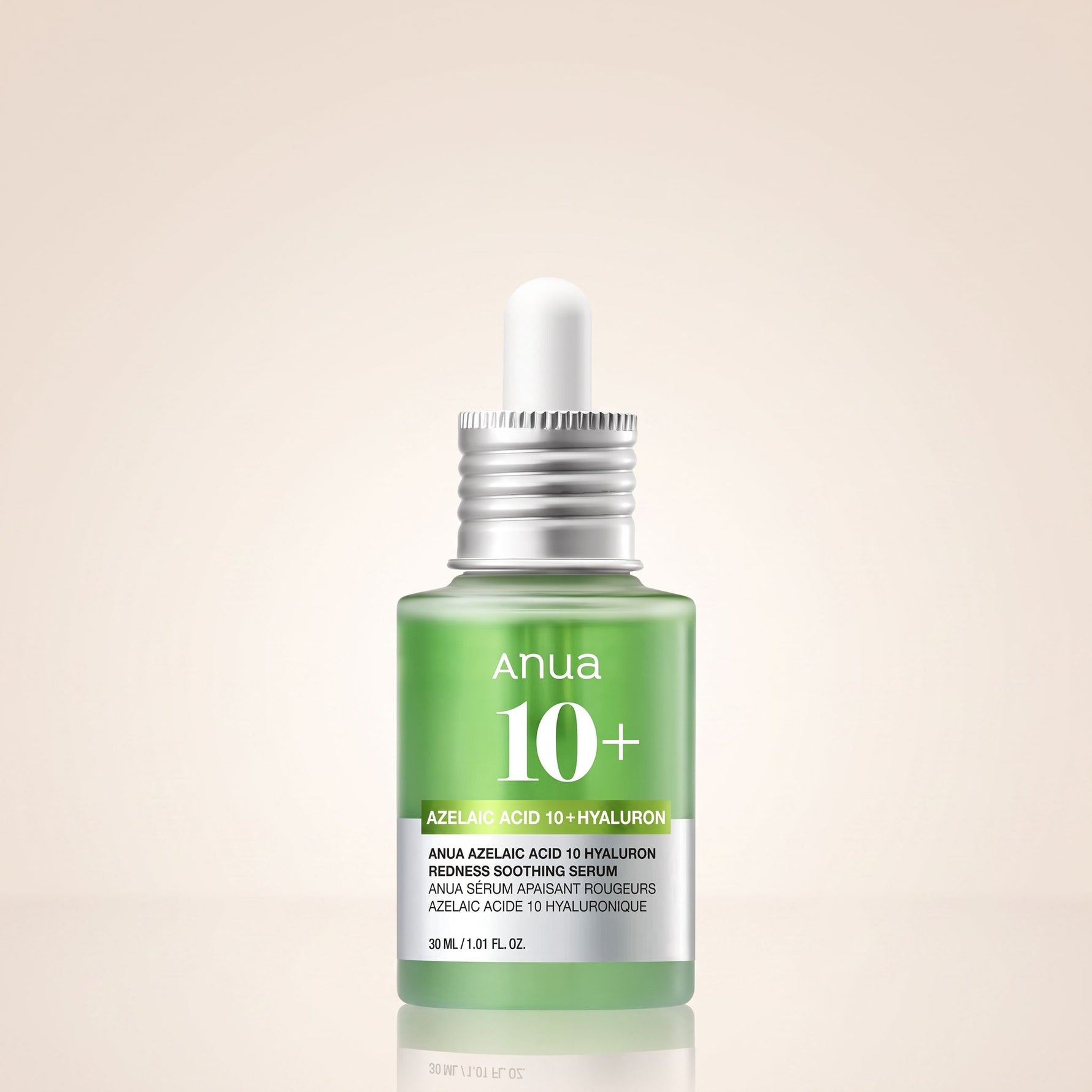 [ANUA(EU)] AZELAIC ACID 10+ HYALURON REDNESS SOOTHING FACIAL SERUM 30ML — Apaise les rougeurs et hydrate - hero