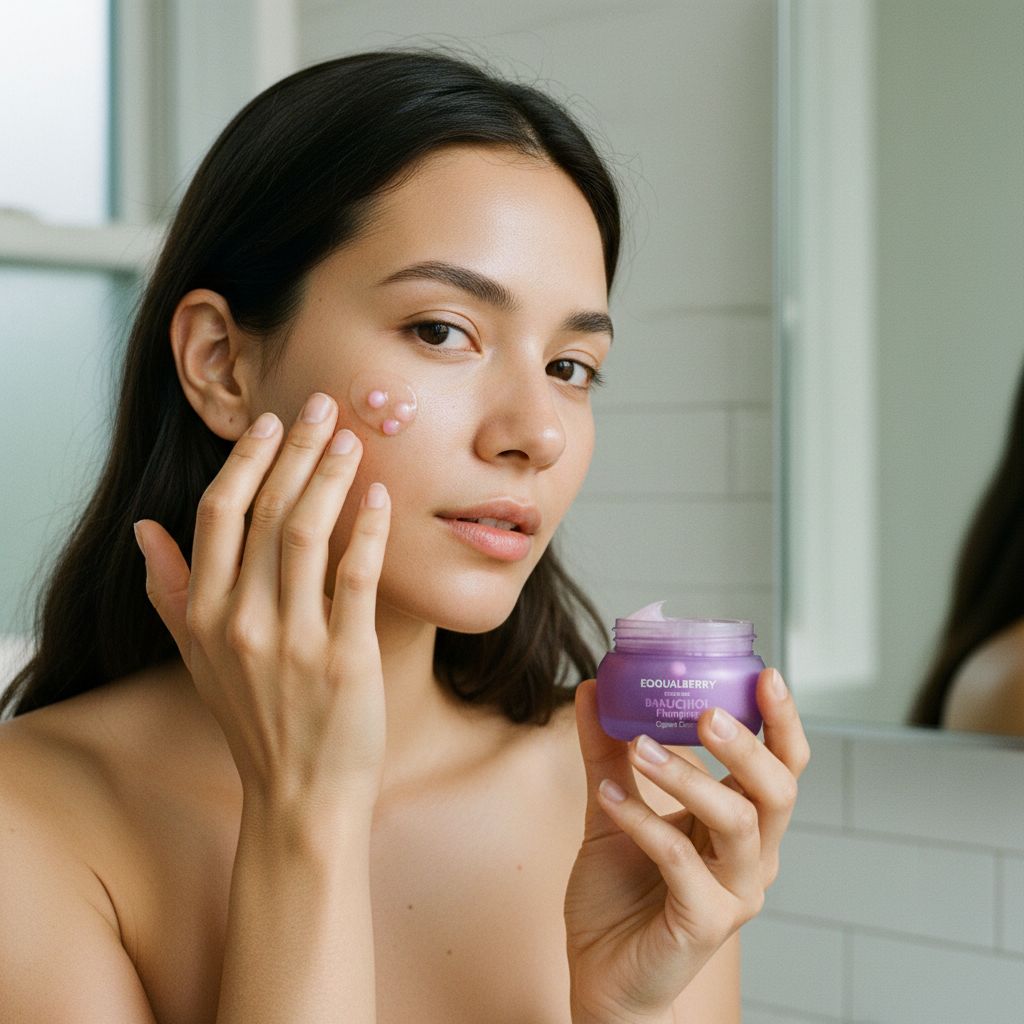 EQQUALBERRY BAKUCHIOL PLUMPING CAPSULE CREAM 50ML - lifestyle