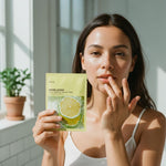 Anua - Green Lemon Vita C Belmish Serum Mask — Éclat vitaminé anti-imperfections - lifestyle