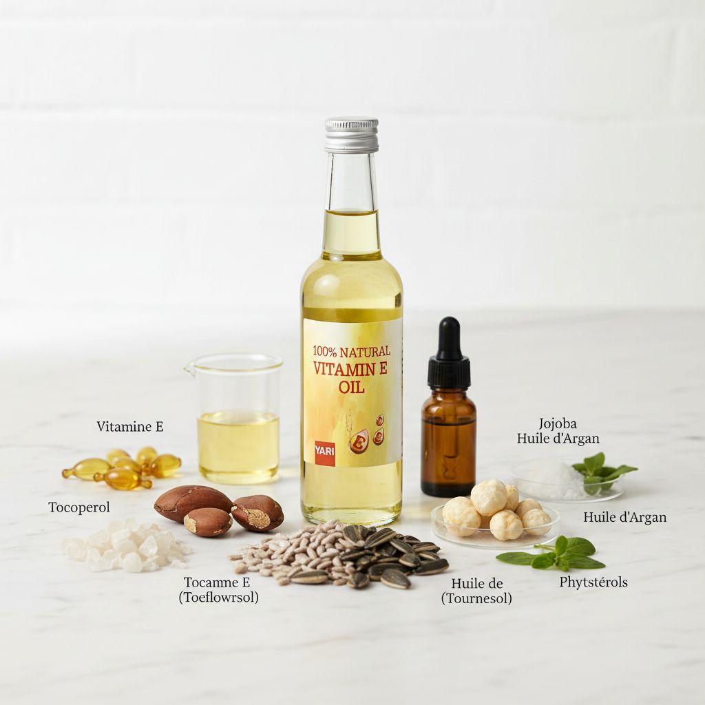 Yari Huile à la Vitamine E 250 ml - ingredients