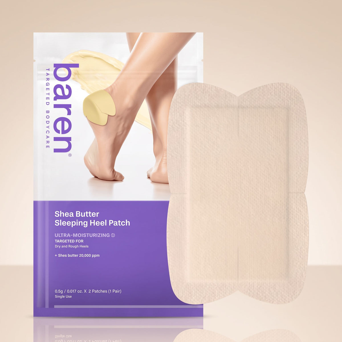 Baren – Shea Butter Sleeping Heel Patch – 2 pièces - hero