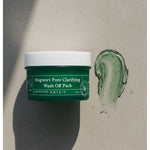 AXIS-Y Mugwort Pore Clarifying Wash-Off Pack – Masque Purifiant aux Pores 100 ml - texture
