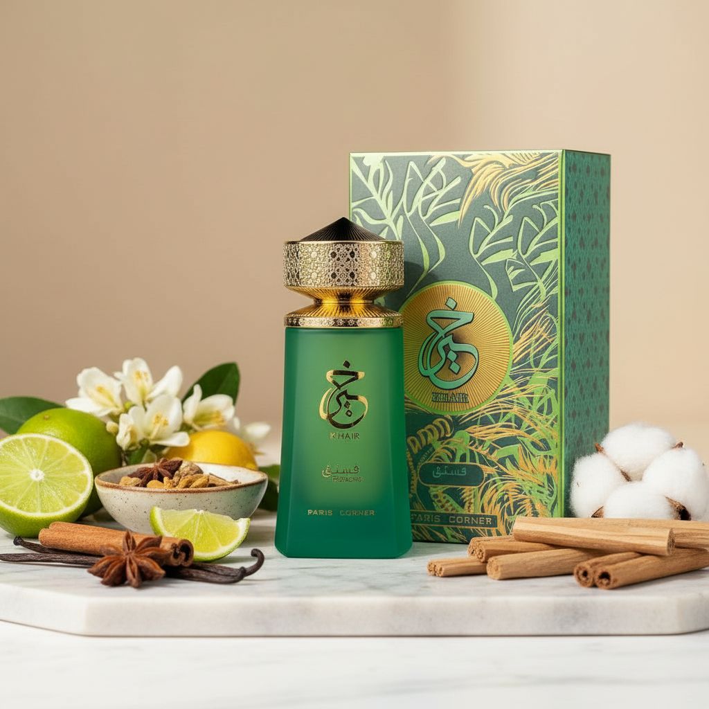 PARIS CORNER Khair Pistachio Eau de Parfum - 100ml - ingredients