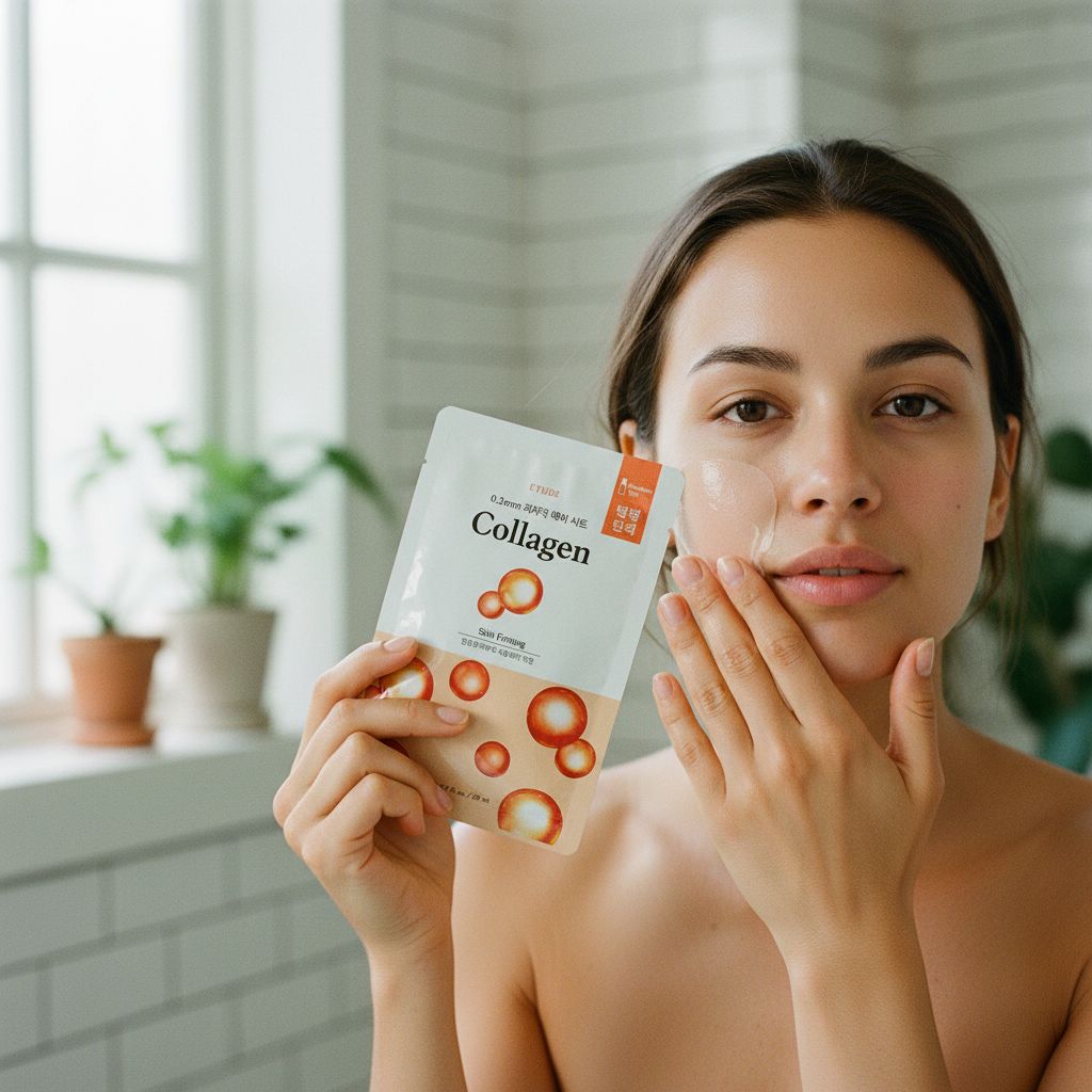 Etude House - 0.2 Therapy Air Mask Collagen — Masque ultra-fin hydratant intensif - lifestyle