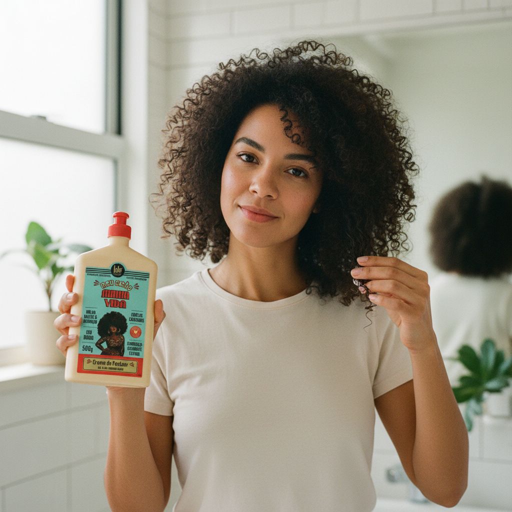 Lola Cosmetics – Meu Cacho Minha Vida Crème de Pentear Définition Boucles 500g - lifestyle