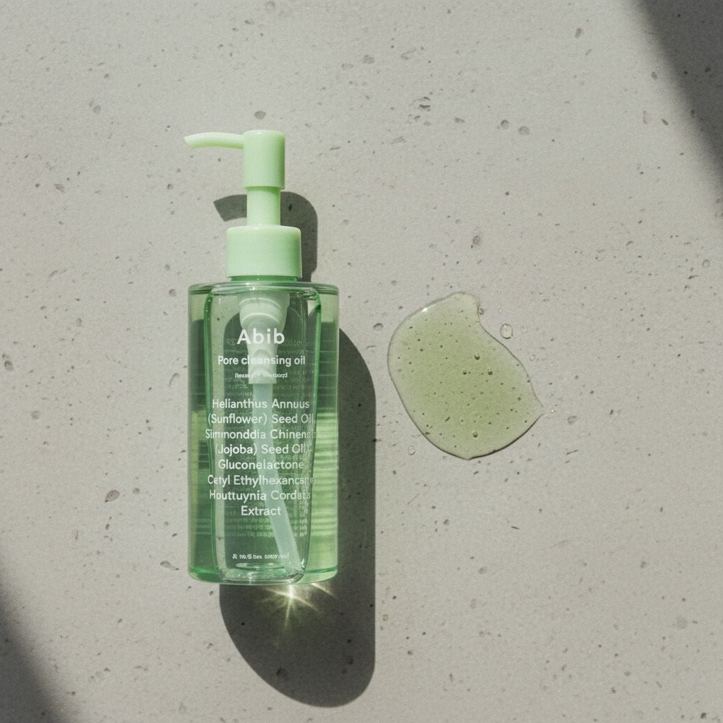 [Abib] PORE CLEANSING OIL HEARTLEAF OIL-WASH 200ml (2025) — Nettoyage profond des pores - texture