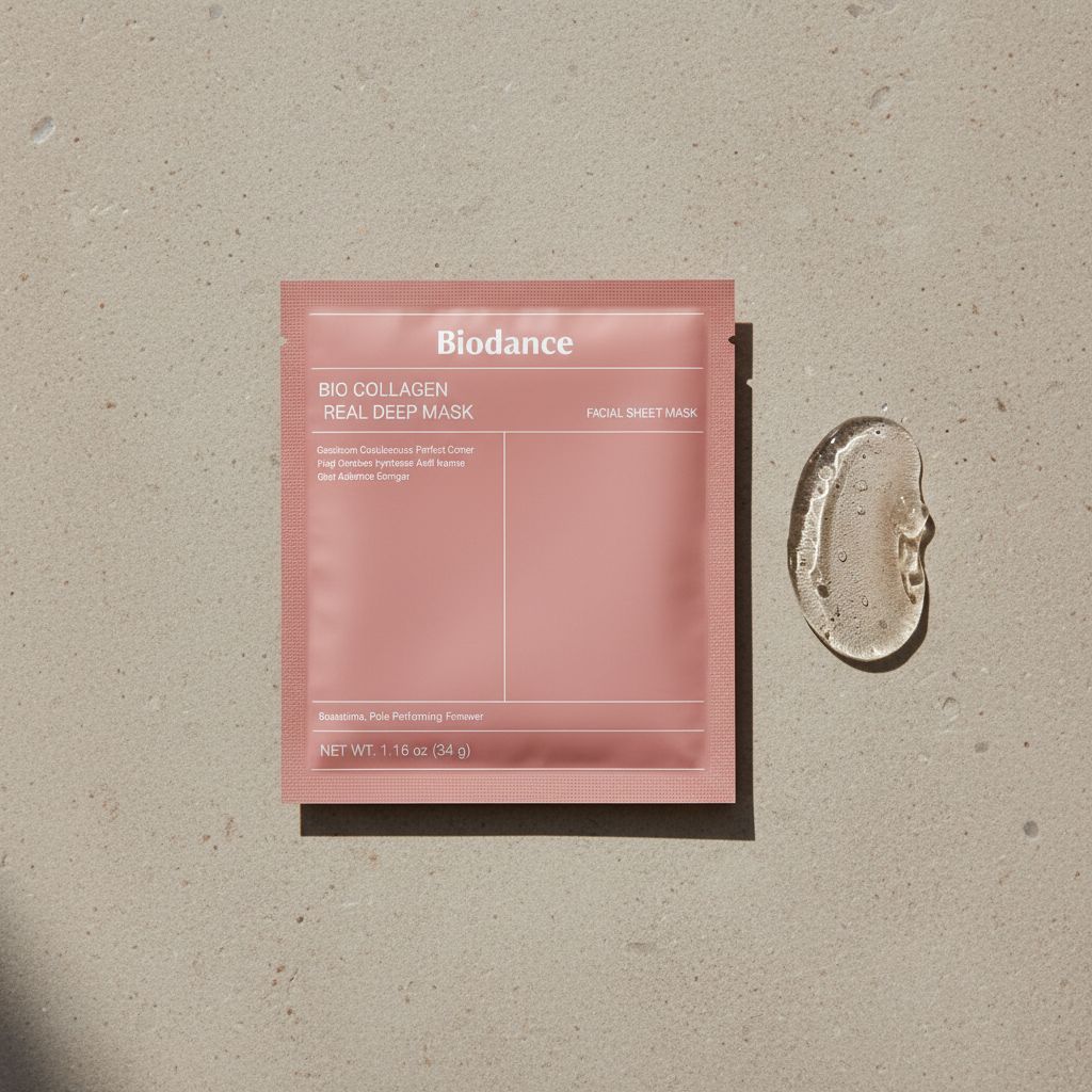 BIODANCE Bio Collagen Real Deep Mask – Masque Hydratant au Collagène 34 g - texture