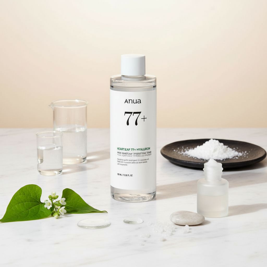 [ANUA(EU)] HEARTLEAF 77 SOOTHING TONER 40ML (EU) - ingredients