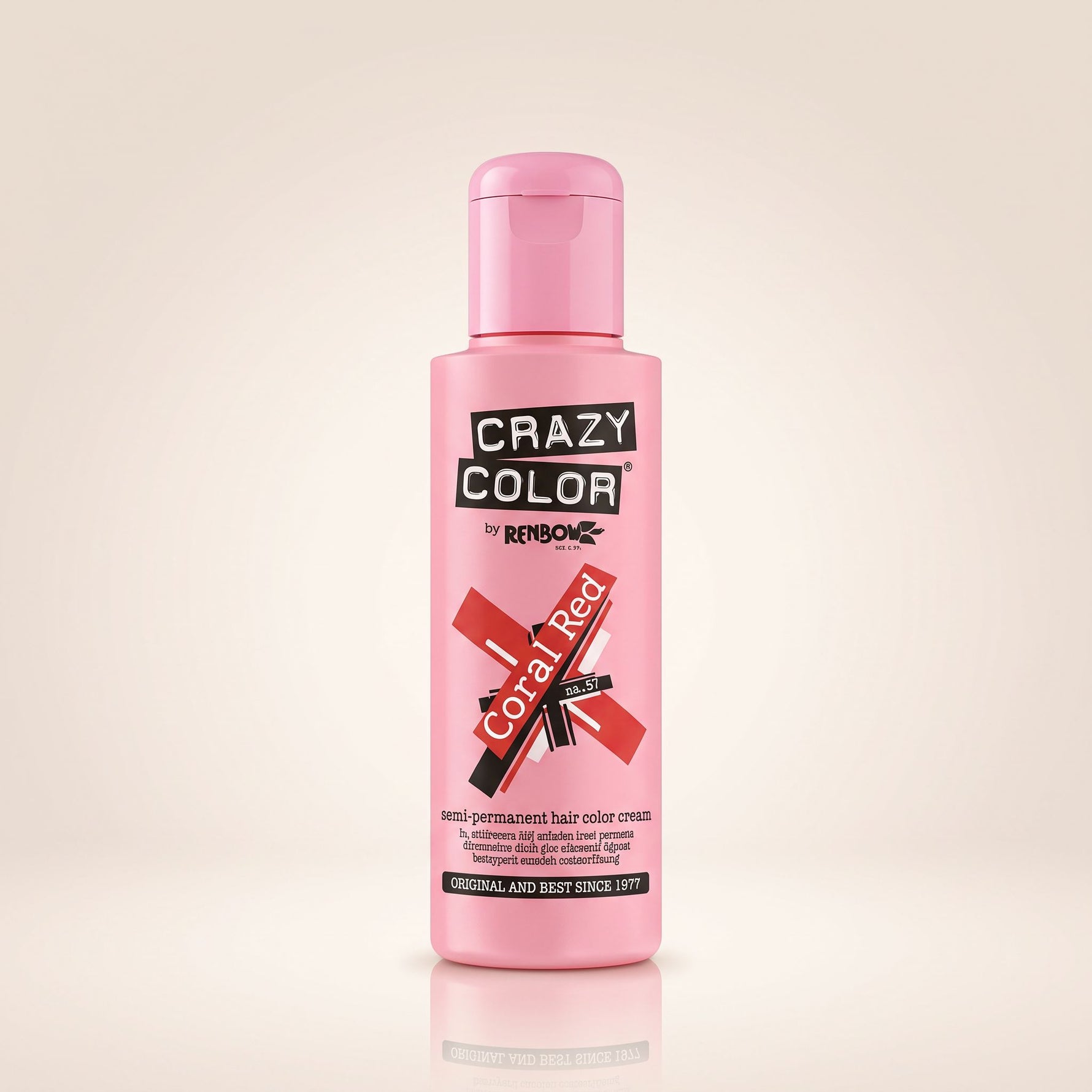Crazy Color Coral Red 100 ml - hero