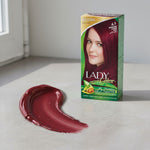 Lady in Color Mahogany 6.5 - texture