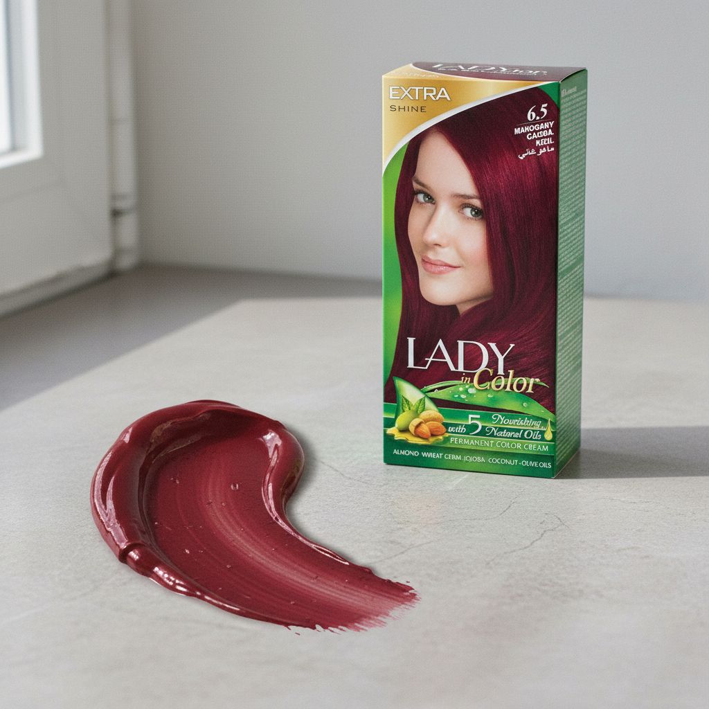 Lady in Color Mahogany 6.5 - texture