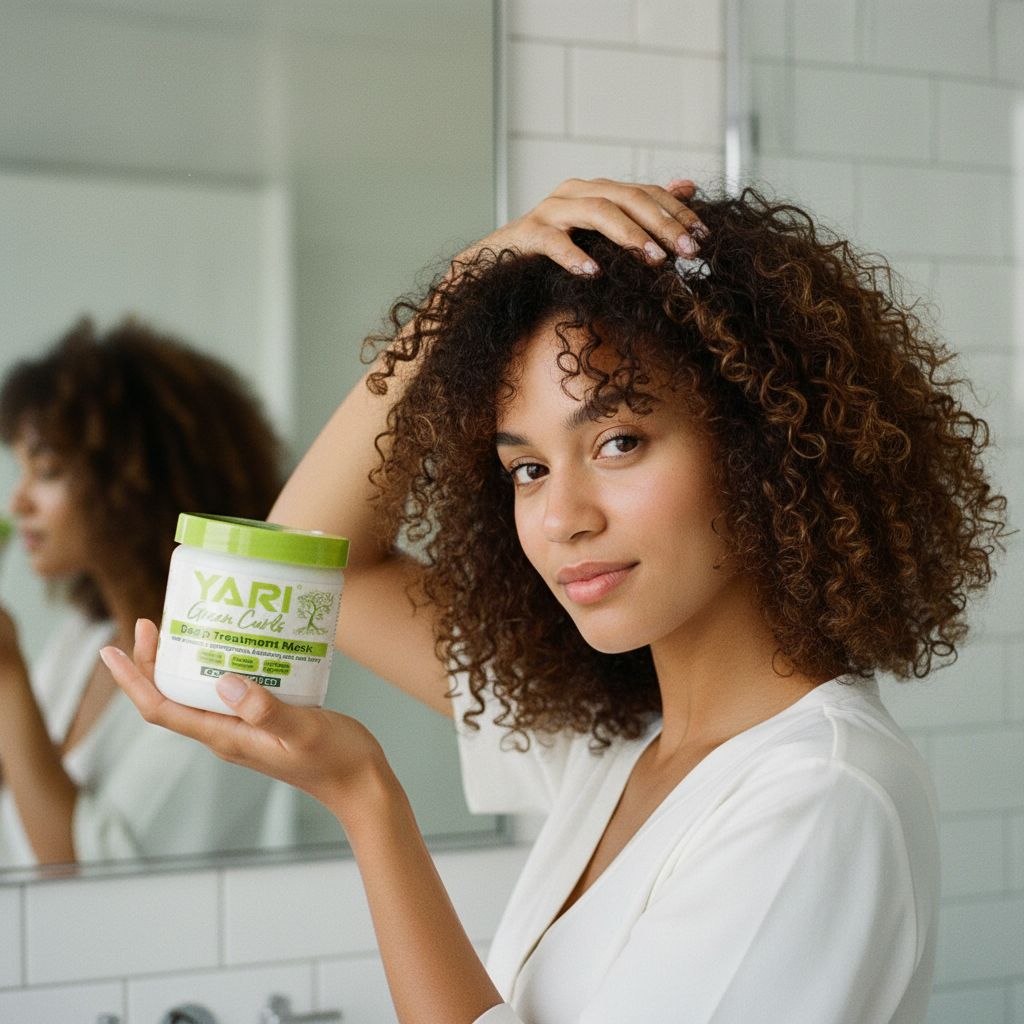 Yari Green Curls Deep Treatment Mask 475ml - lifestyle