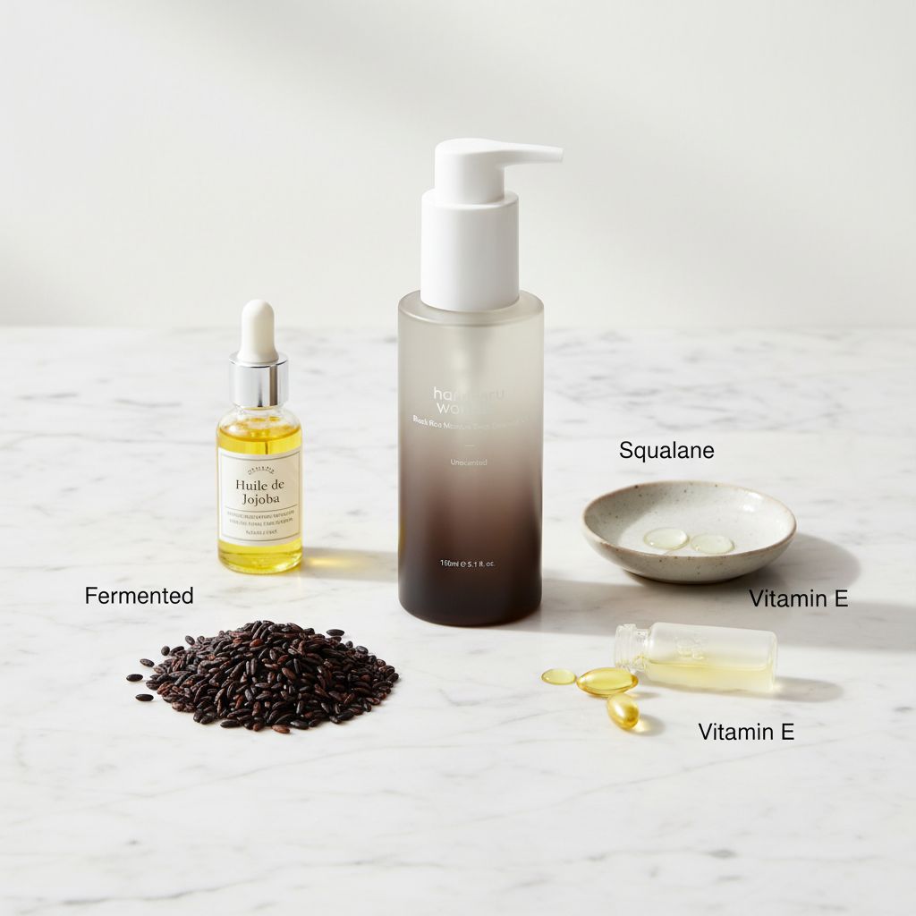Haruharu Wonder - Black Rice Moisture Deep Cleansing Oil — Nettoyage profond et hydratation intensive - ingredients