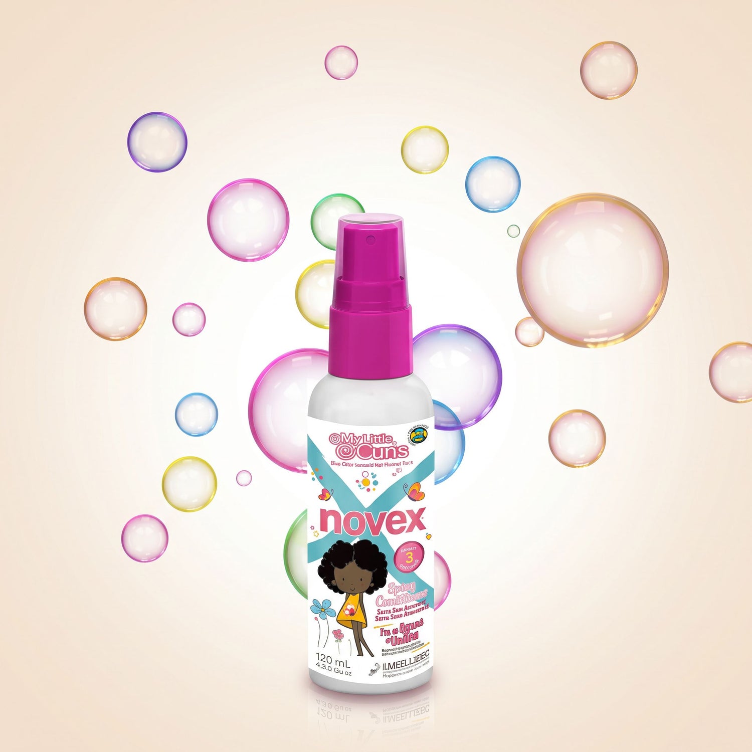 Novex My Little Curls Spray Démêlant 120 ml - hero
