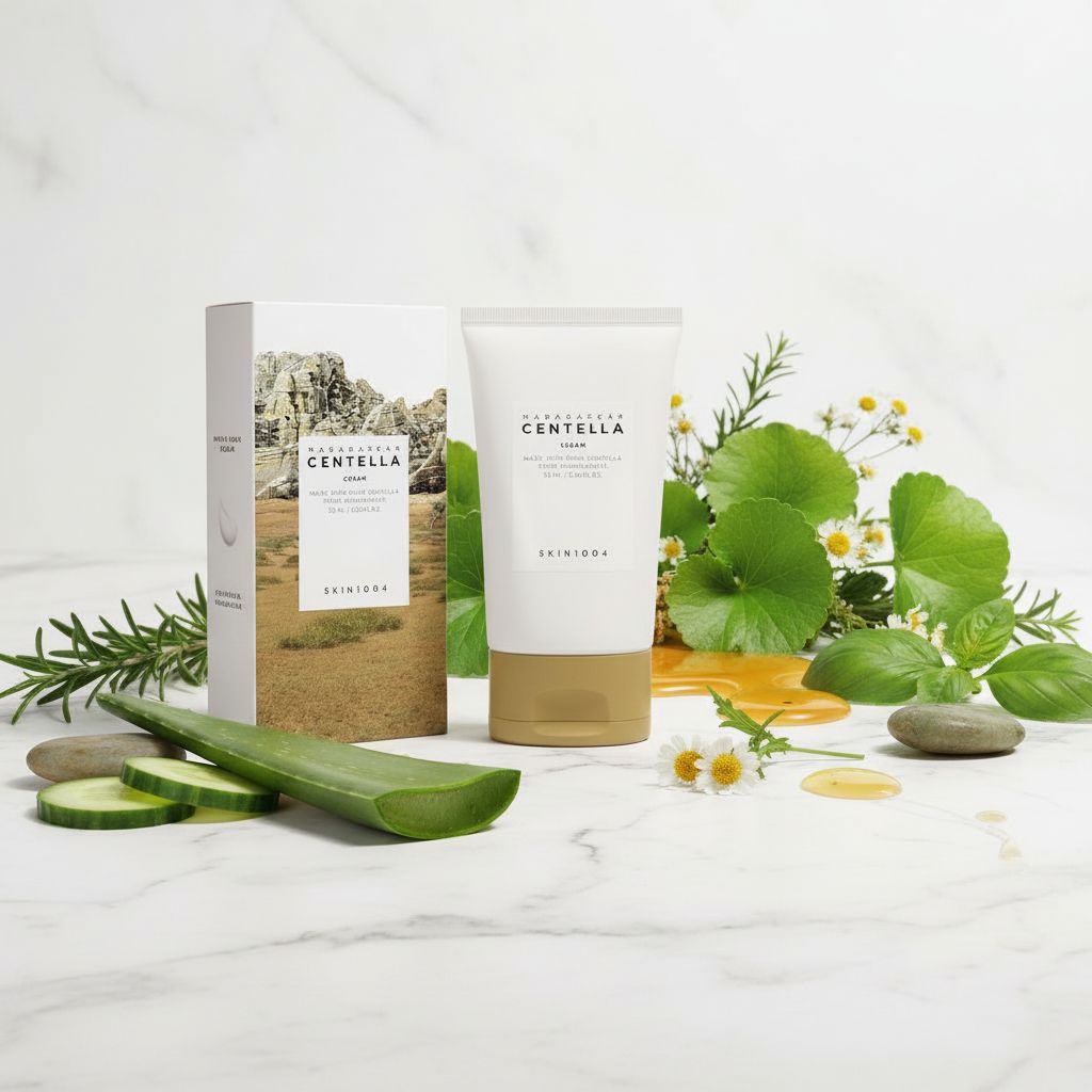 SKIN1004 Madagascar Centella Cream – Crème Apaisante à la Centella 75 ml - ingredients