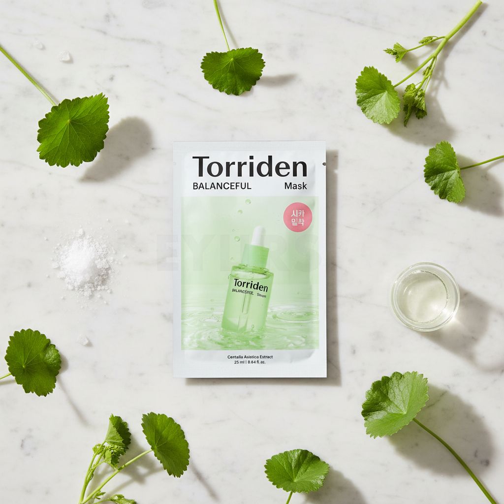 Torriden - Balanceful Cica Mask — Masque apaisant pour peau irritée - ingredients