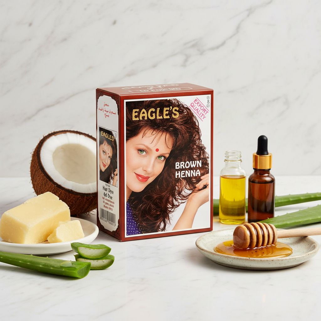 Eagle’s Brown Henna – 6 Sachets - ingredients