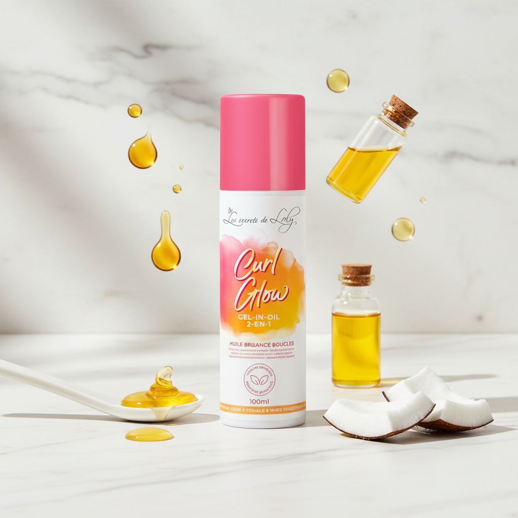Les Secrets de Loly – Curl Glow Huile Brillance Boucles 100ml - ingredients