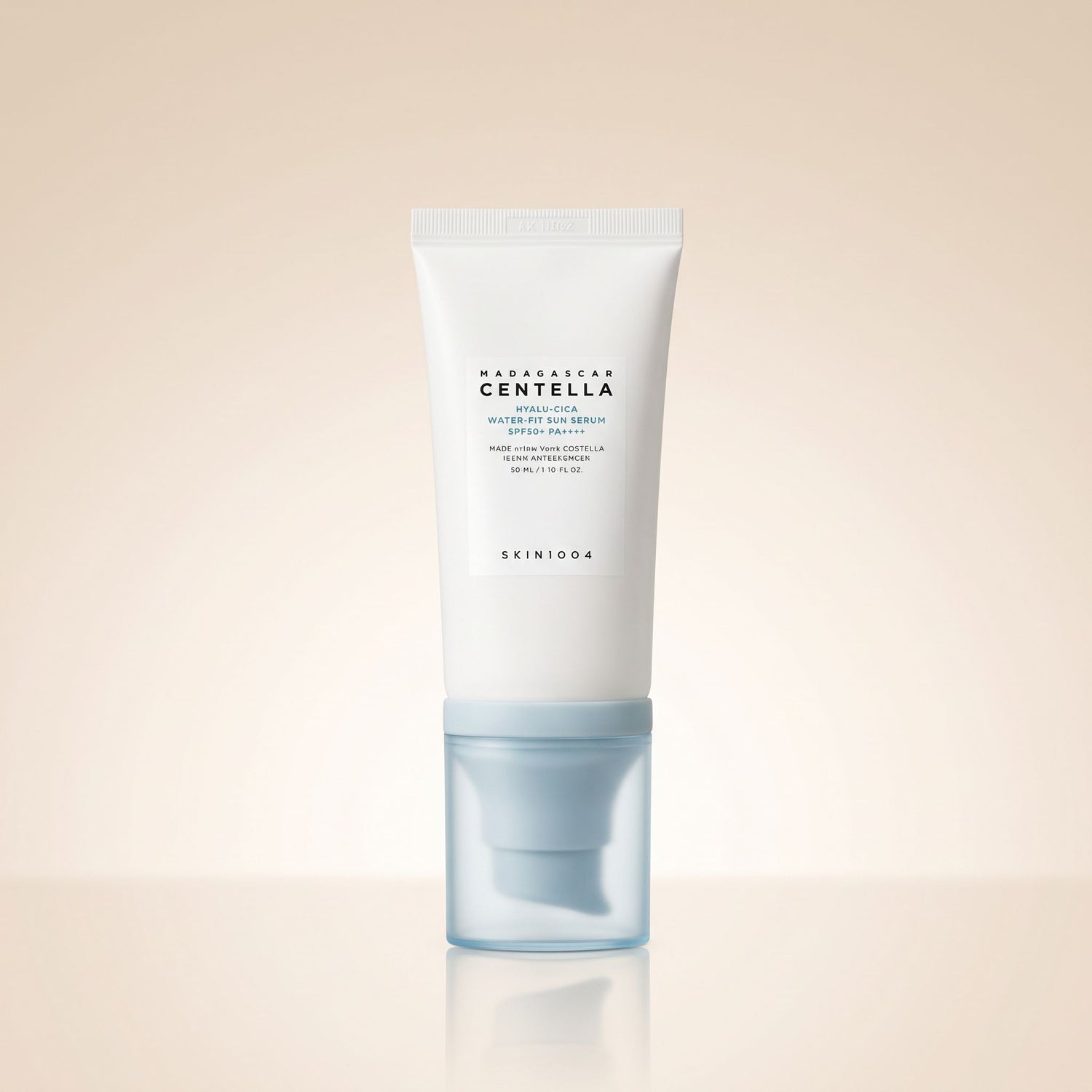 SKIN1004 Madagascar Centella Hyalu-Cica Water-Fit Sun Serum SPF50+ PA++ – Duo Sérum Solaire Hydratant 2×50 ml - hero