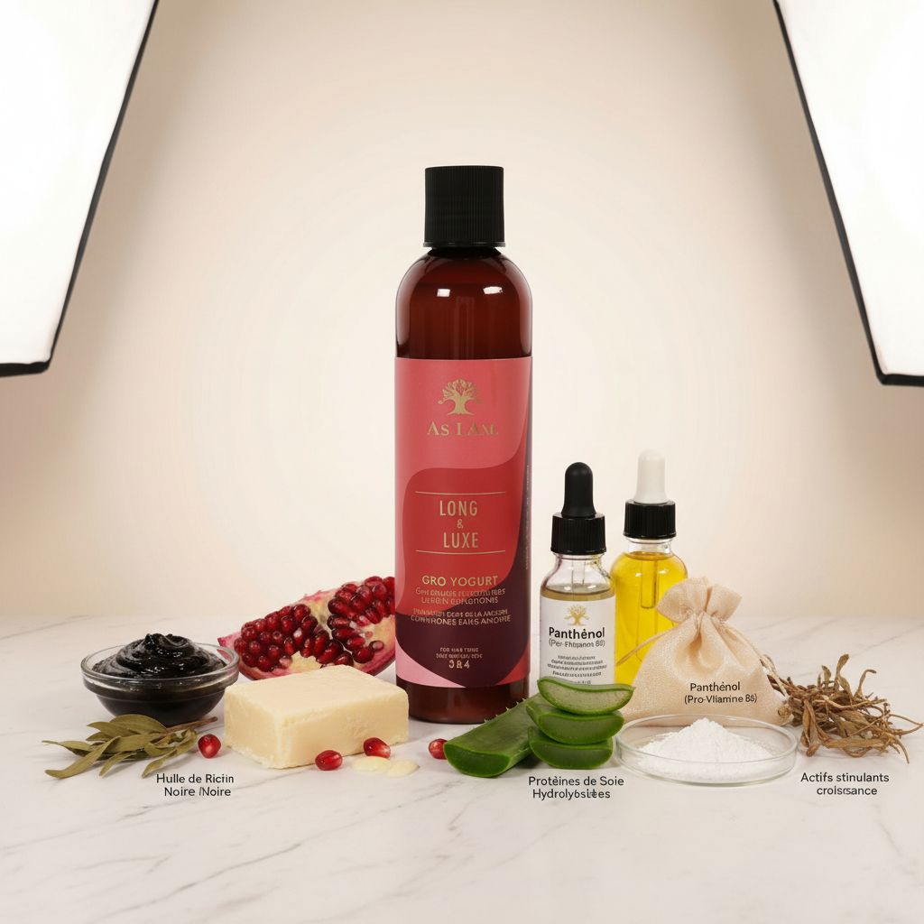 AS I AM Long & Luxe – Soin Croissance Cuir Chevelu 237ml - ingredients