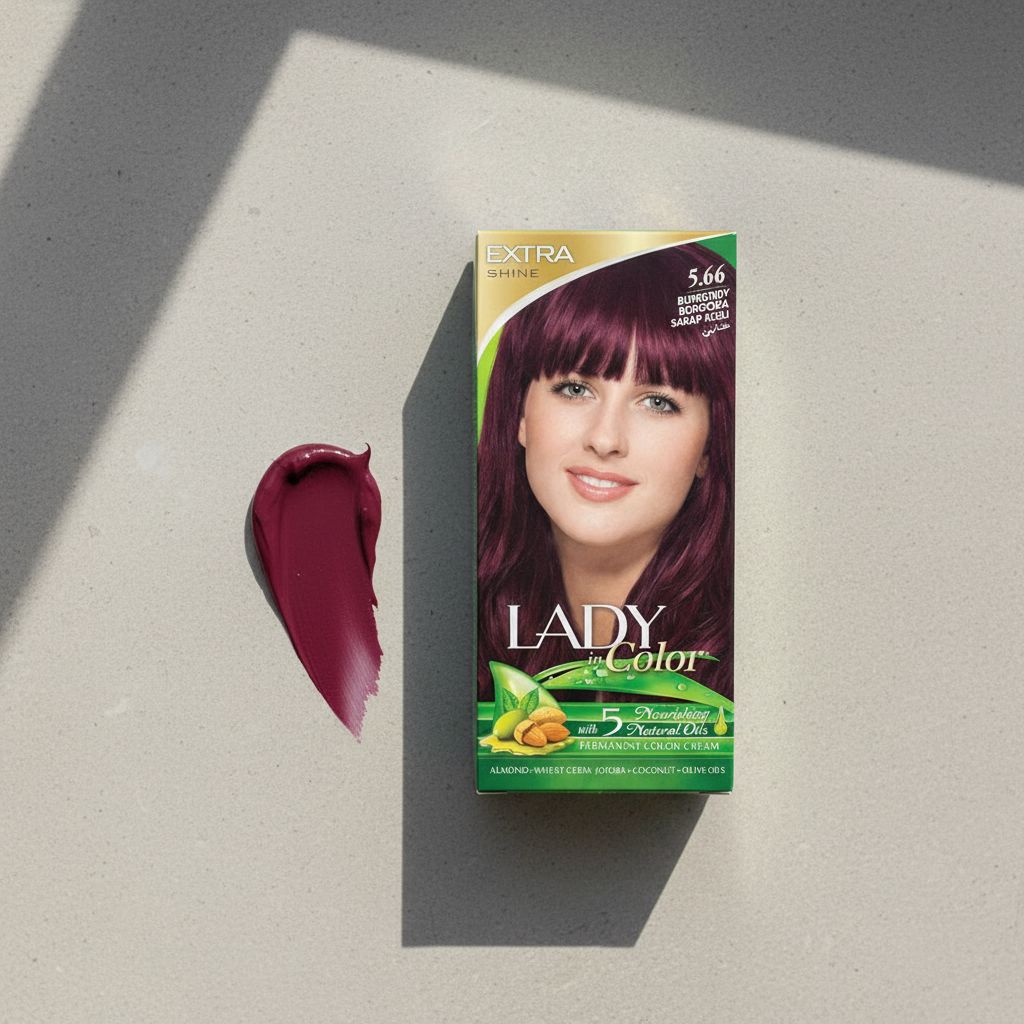 Lady in Color Burgundy 5.66 - texture