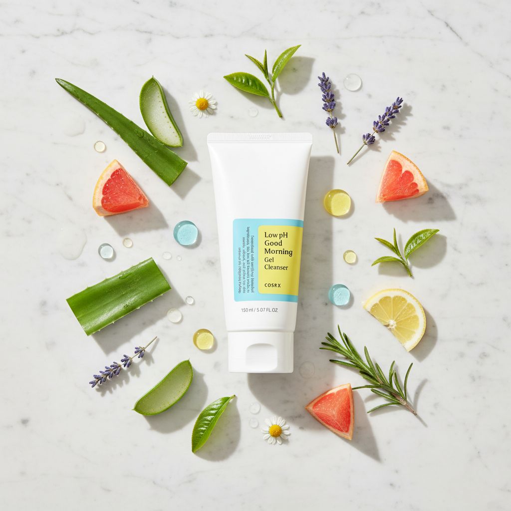 COSRX Low pH Good Morning Gel Cleanser – Gel Nettoyant Doux 150 ml - ingredients