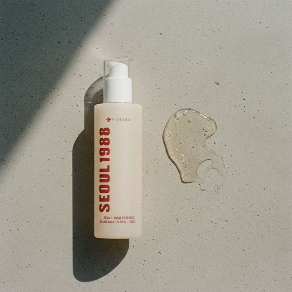 KSECRET Seoul 1988 Essence – Snail Mucin 97% + Rice 100 ml - texture