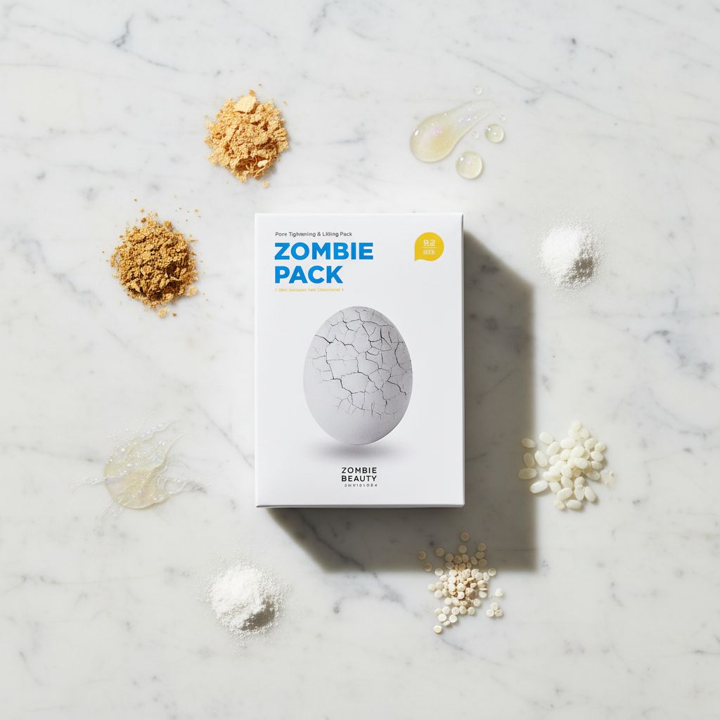 [Skin1004] Zombie Pack & Activator Kit 3.5mlx8ea(28ml) — Masque purifiant ultra-revitalisant - ingredients