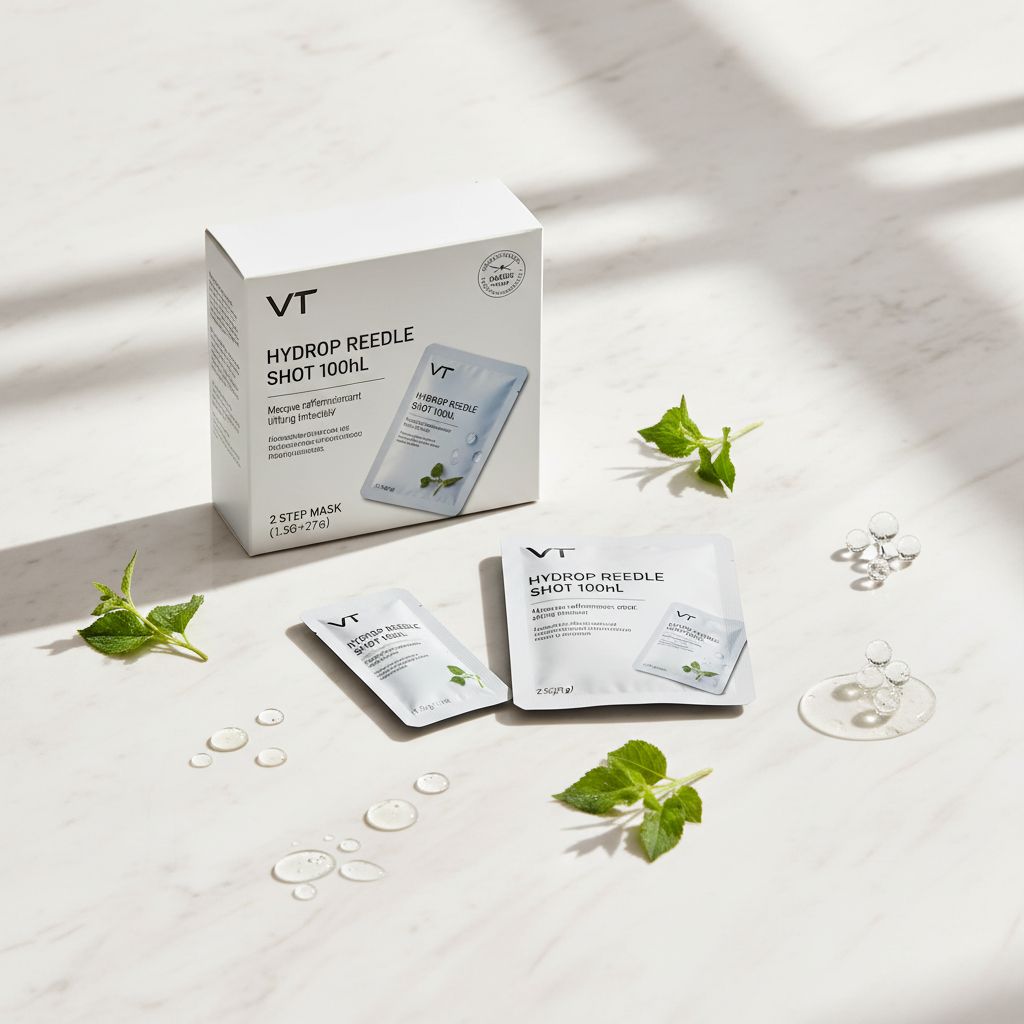 [VT] HYDROP REEDLE SHOT 100hL 2 STEP MASK (1.5G+27G) — Masque raffermissant effet lifting intensif - ingredients