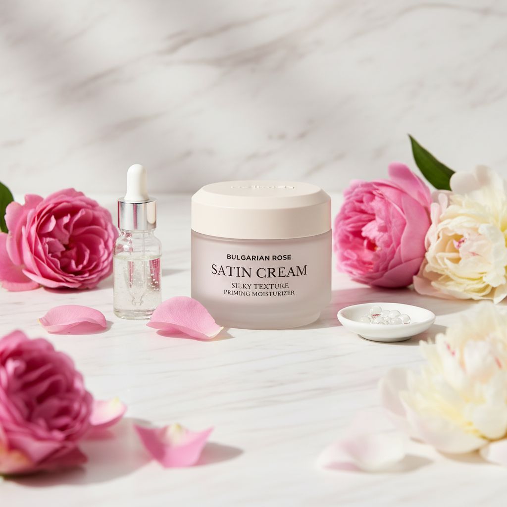 [Heimish] (Renew) Bulgarian Rose Satin Cream 50ml — Crème satinée rose bulgare régénérante - ingredients