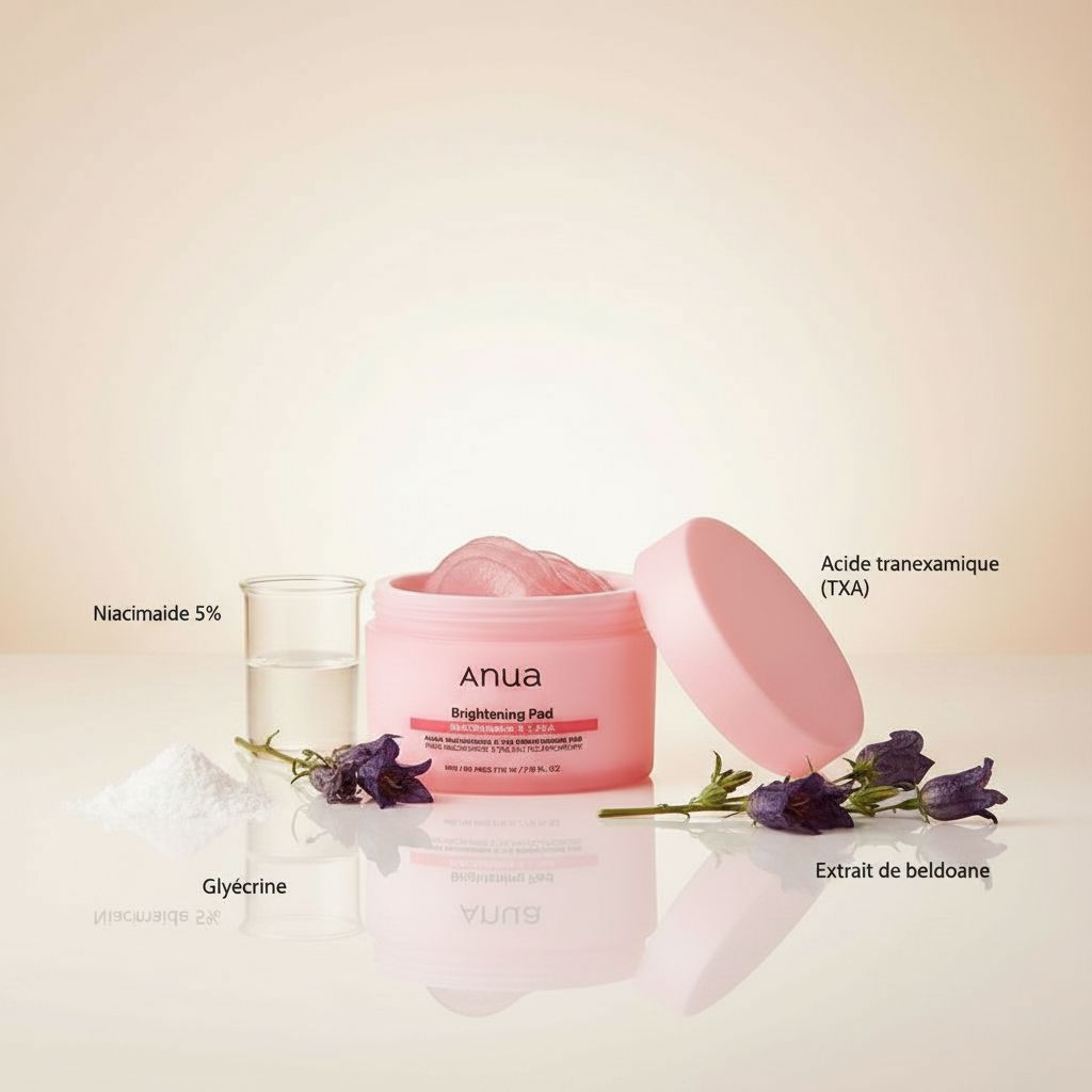 [ANUA(EU)] NIACINAMIDE 5 TXA BRIGHTENING PAD (60EA)210ML (EU) - ingredients