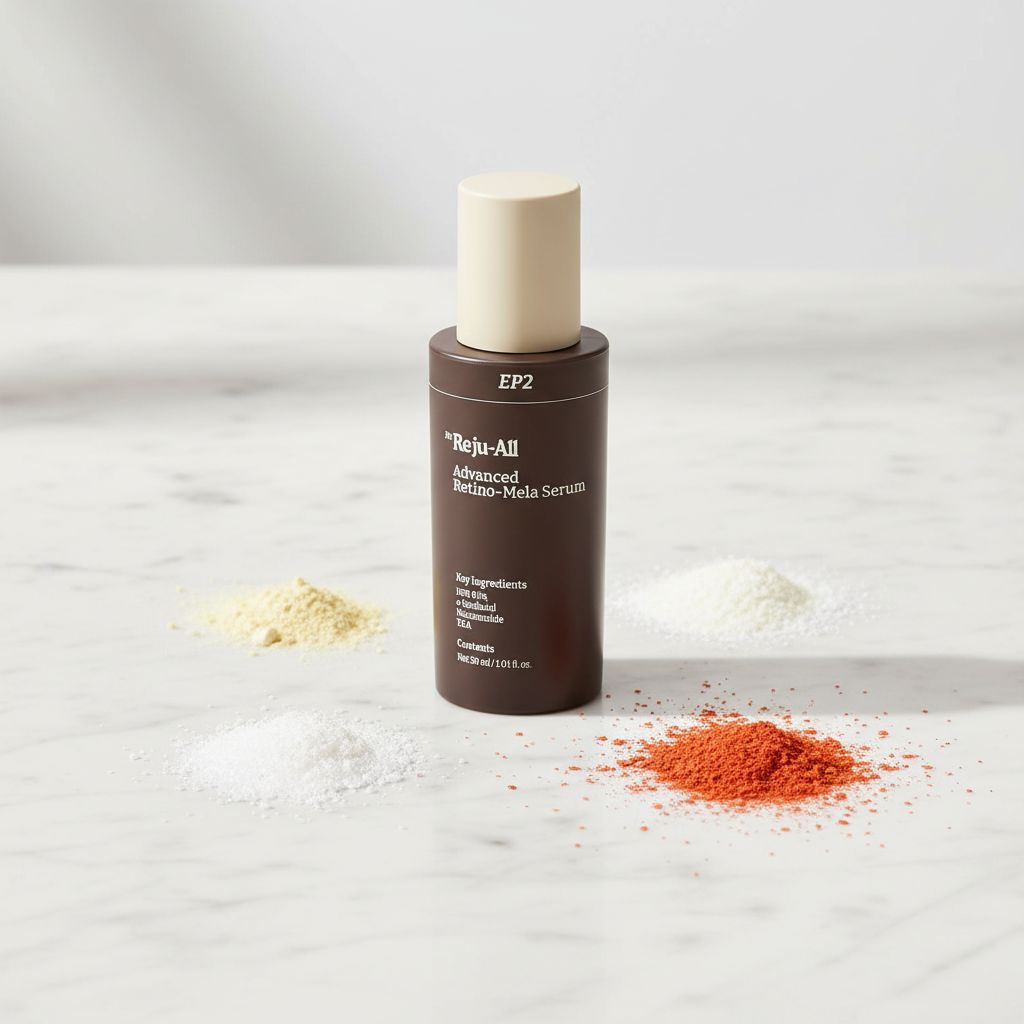 REJU-ALL ADVANCED RETINO-MELA SERUM 30ML — Éclat unifié, jeunesse retrouvée - ingredients