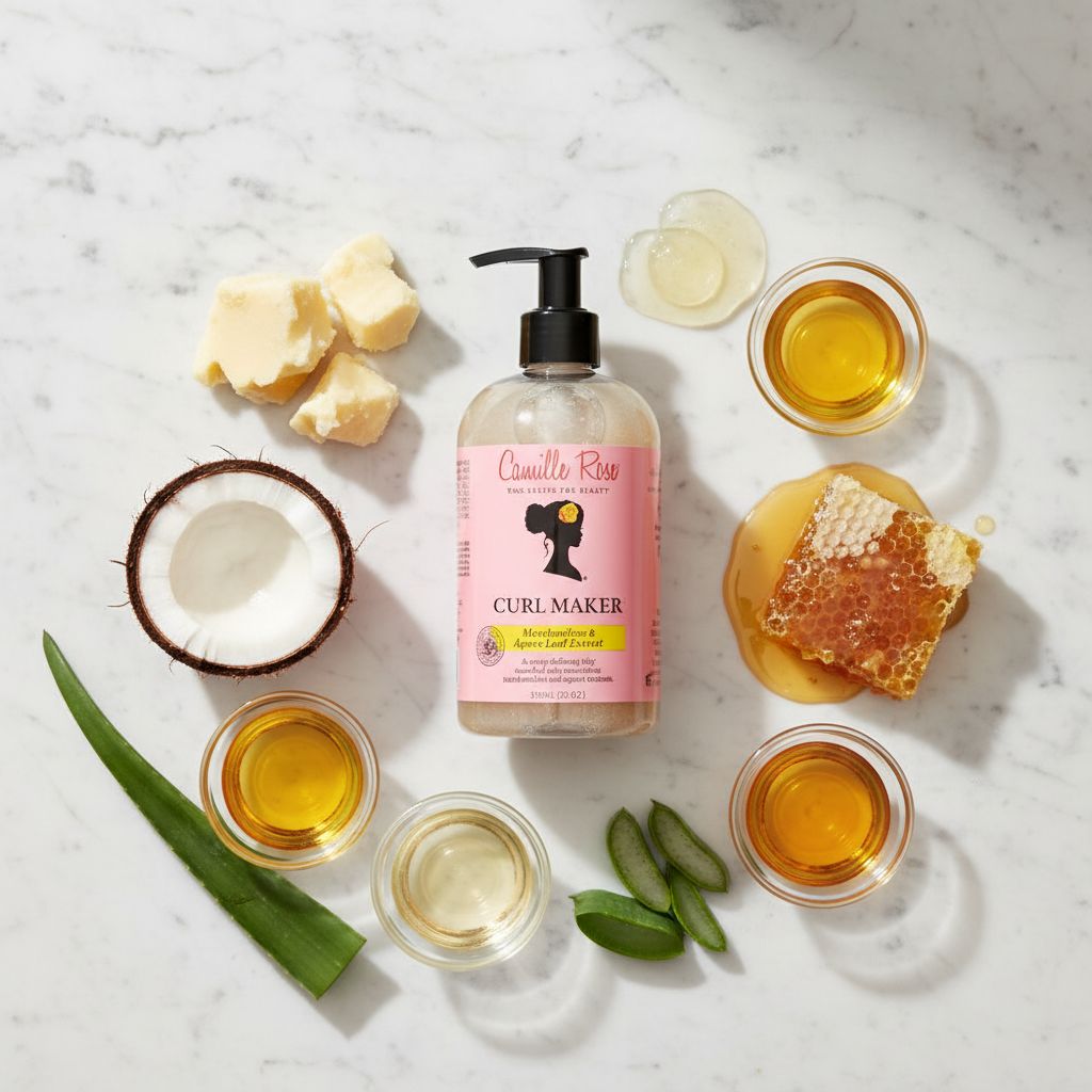 Camille Rose – Gelée Définition Intense Boucles 12oz (Curl Maker) - ingredients