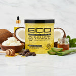 Eco Style Gel Ricin Noir & Huile de Lin 946 ml - ingredients