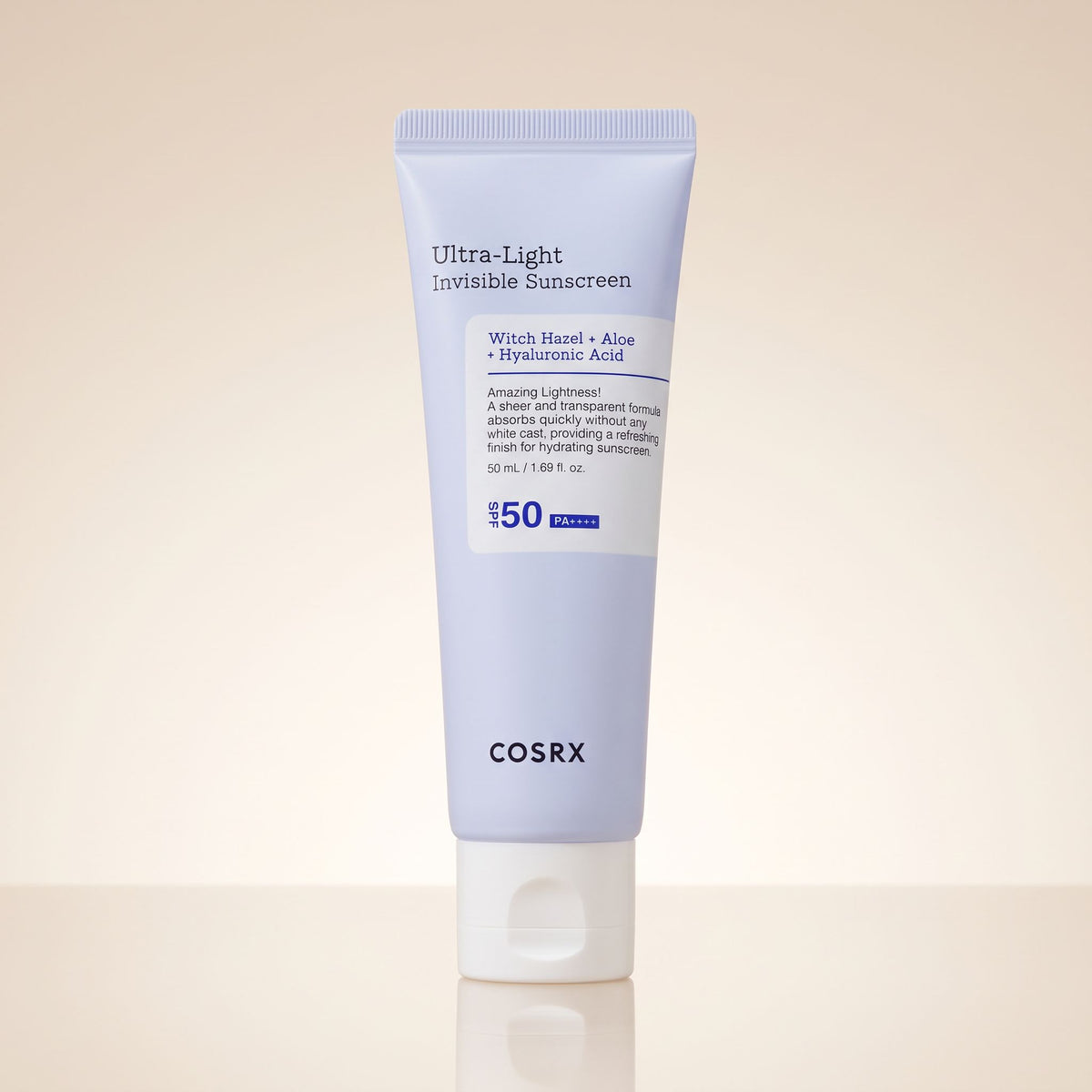 COSRX - Ultra Light Invisible Sunscreen SPF50 PA++++ — Protection invisible ultra légère - hero