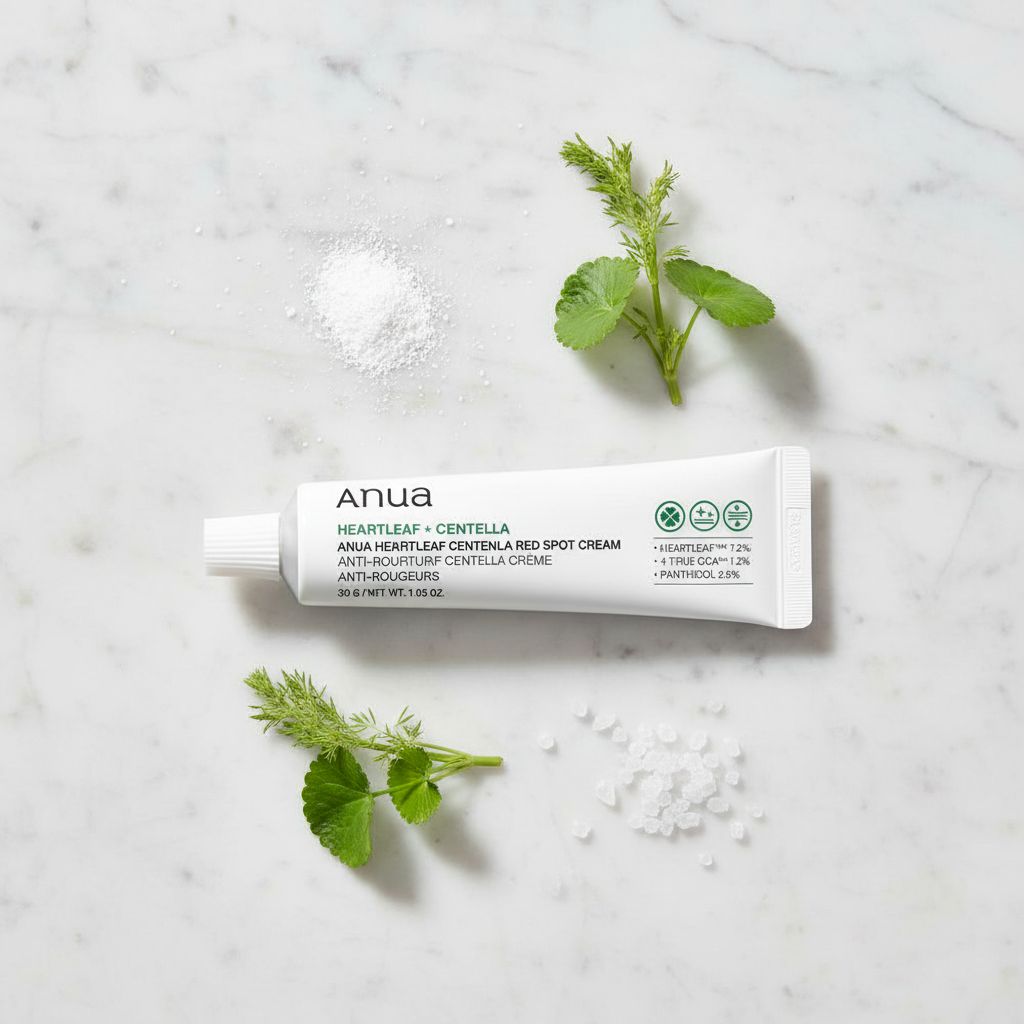 Anua - Centella Red Spot Cream — Apaise les rougeurs et imperfections - ingredients