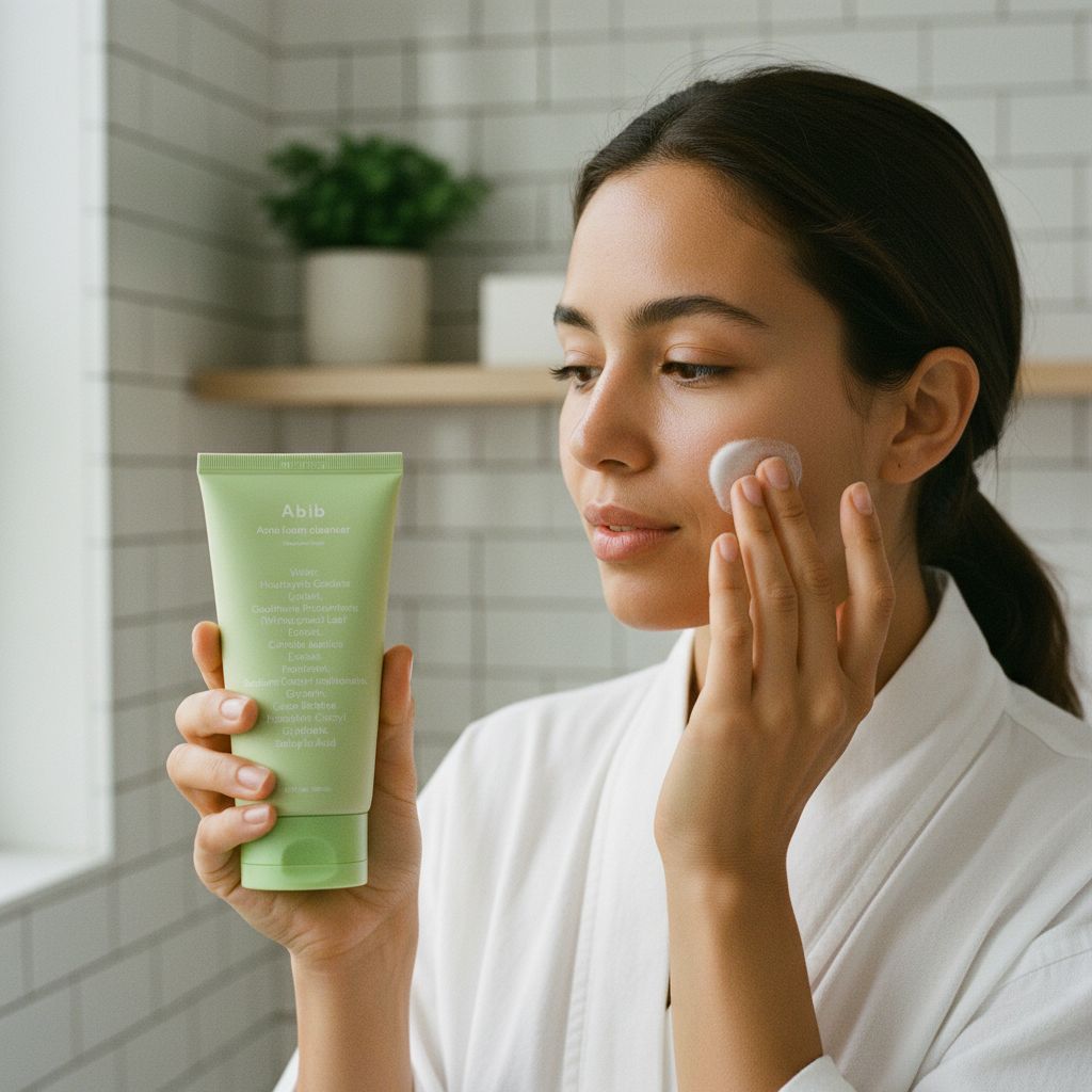 [Abib] ACNE FOAM CLEANSER HEARTLEAF FOAM 150ML - lifestyle