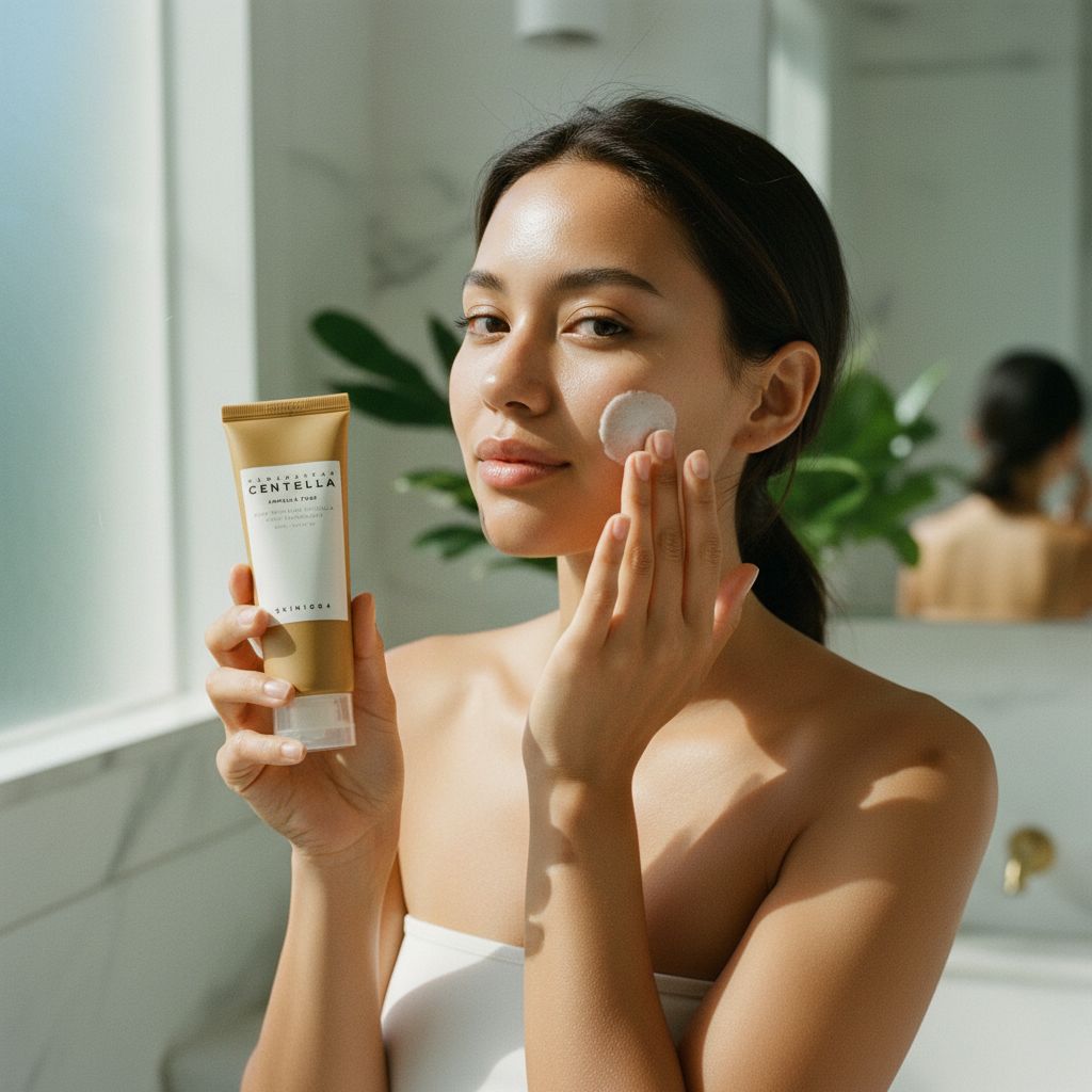 SKIN1004 Madagascar Centella Ampoule Foam – Mousse Nettoyante Apaisante 125 ml - lifestyle