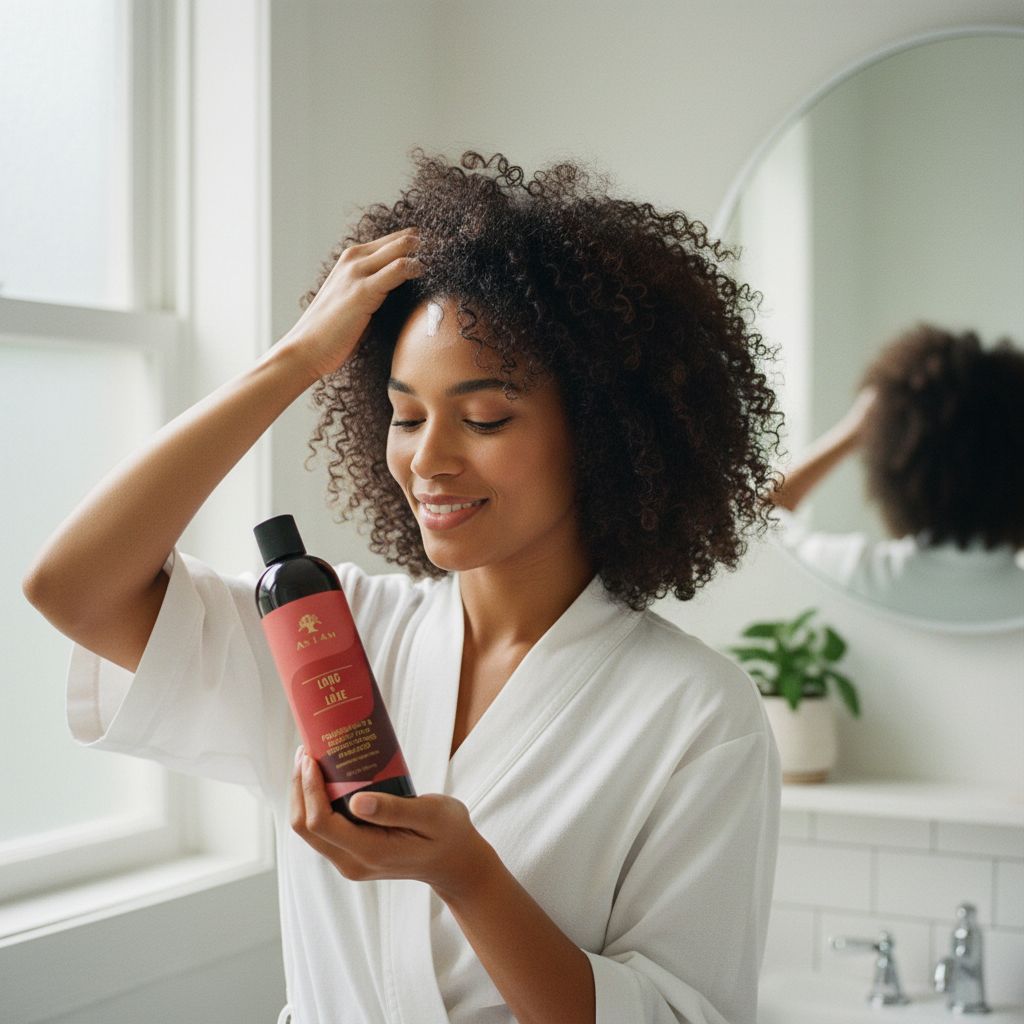 AS I AM Long & Luxe – Shampoing Croissance & Hydratation 355ml (LL Shampoo) - lifestyle