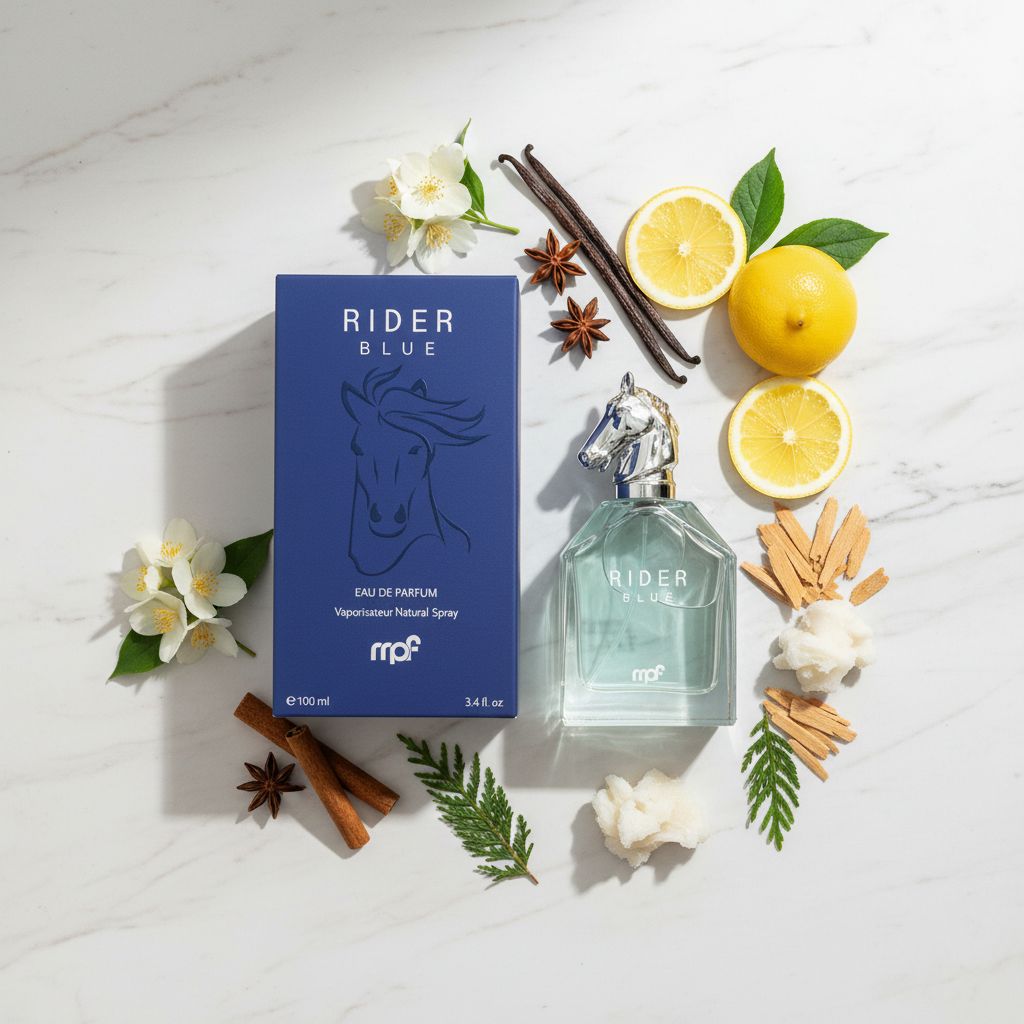 MY PERFUMES Rider Blue Eau de Parfum - 100ml - ingredients