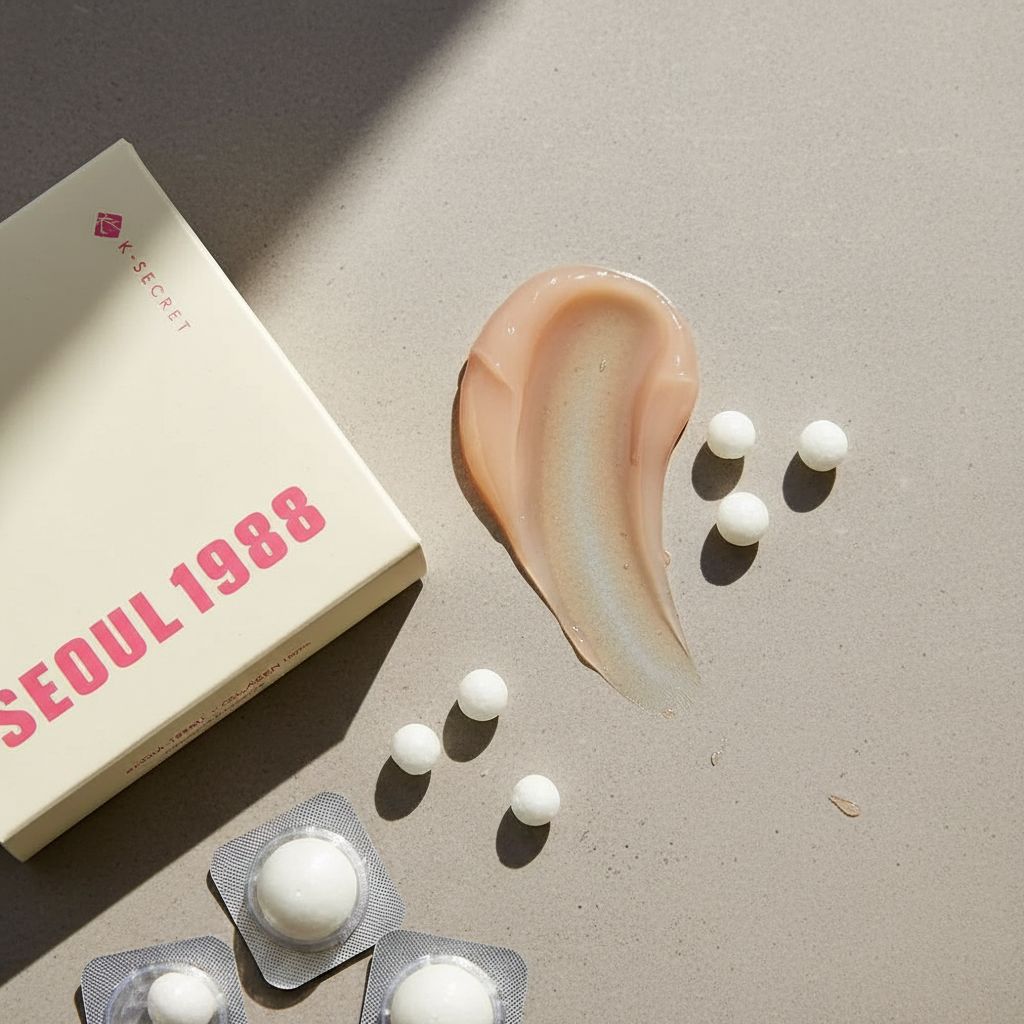 [KSECRET] SEOUL 1988 BOOSTING BALL : COLLAGEN 100% — Boule de collagène raffermissante - texture