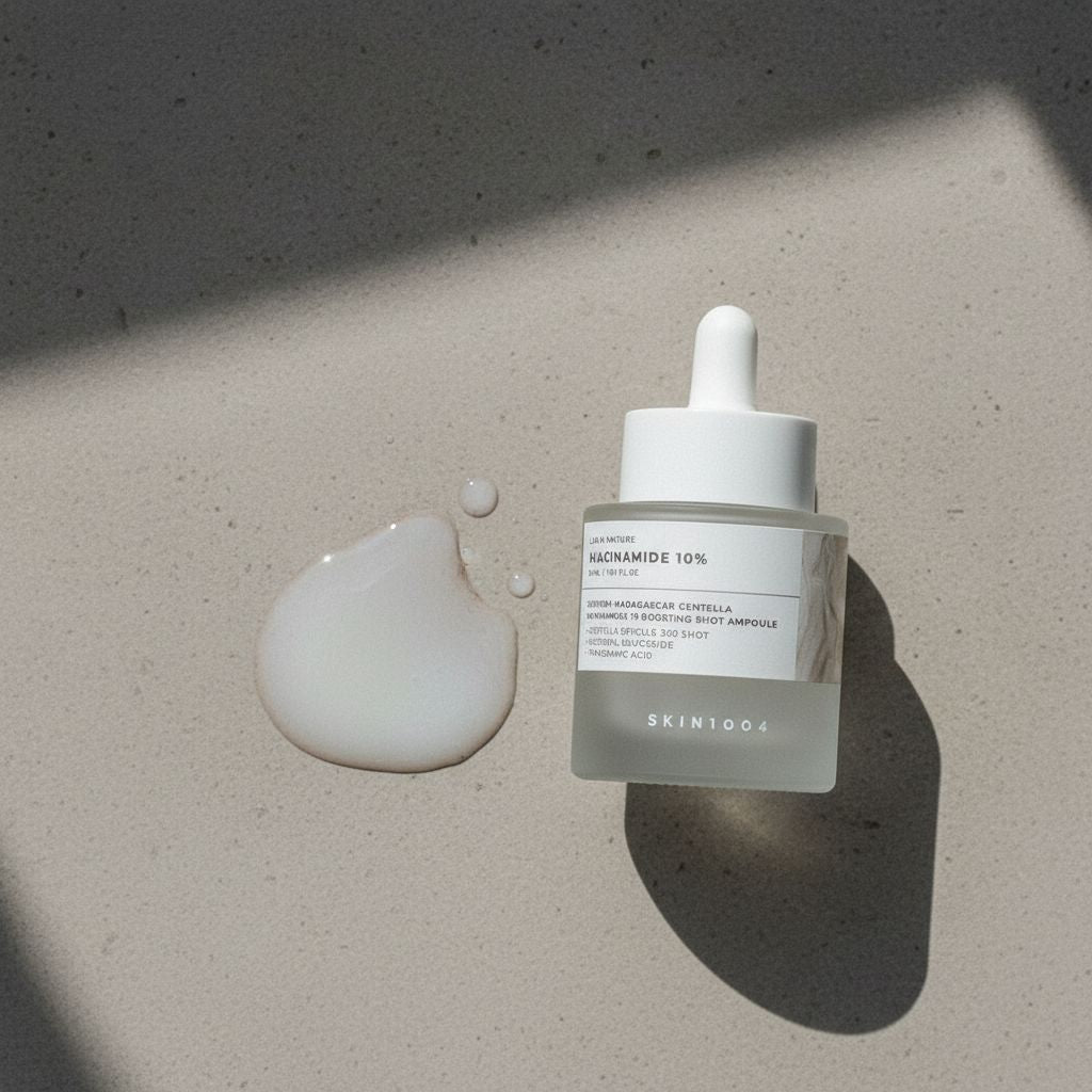 [Skin1004] Madagascar Centella Niacinamide 10 Boosting Shot Ampoule 9ml — Éclat et fermeté intensifiés - texture