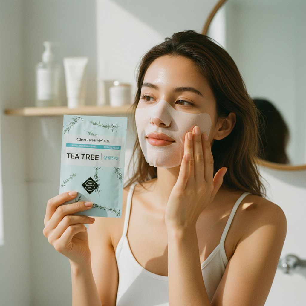 Etude House - 0.2 Therapy Air Mask Tea Tree — Masque purifiant tea tree ultra-fin - lifestyle