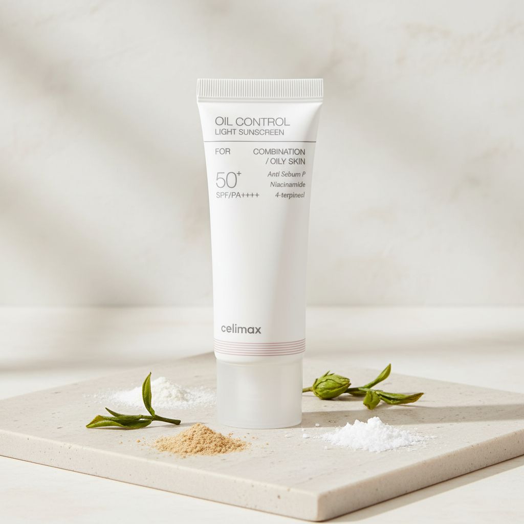 [celimax] (Renew) Oil Control Light Sunscreen 40ml — Contrôle sébum et protection légère - ingredients