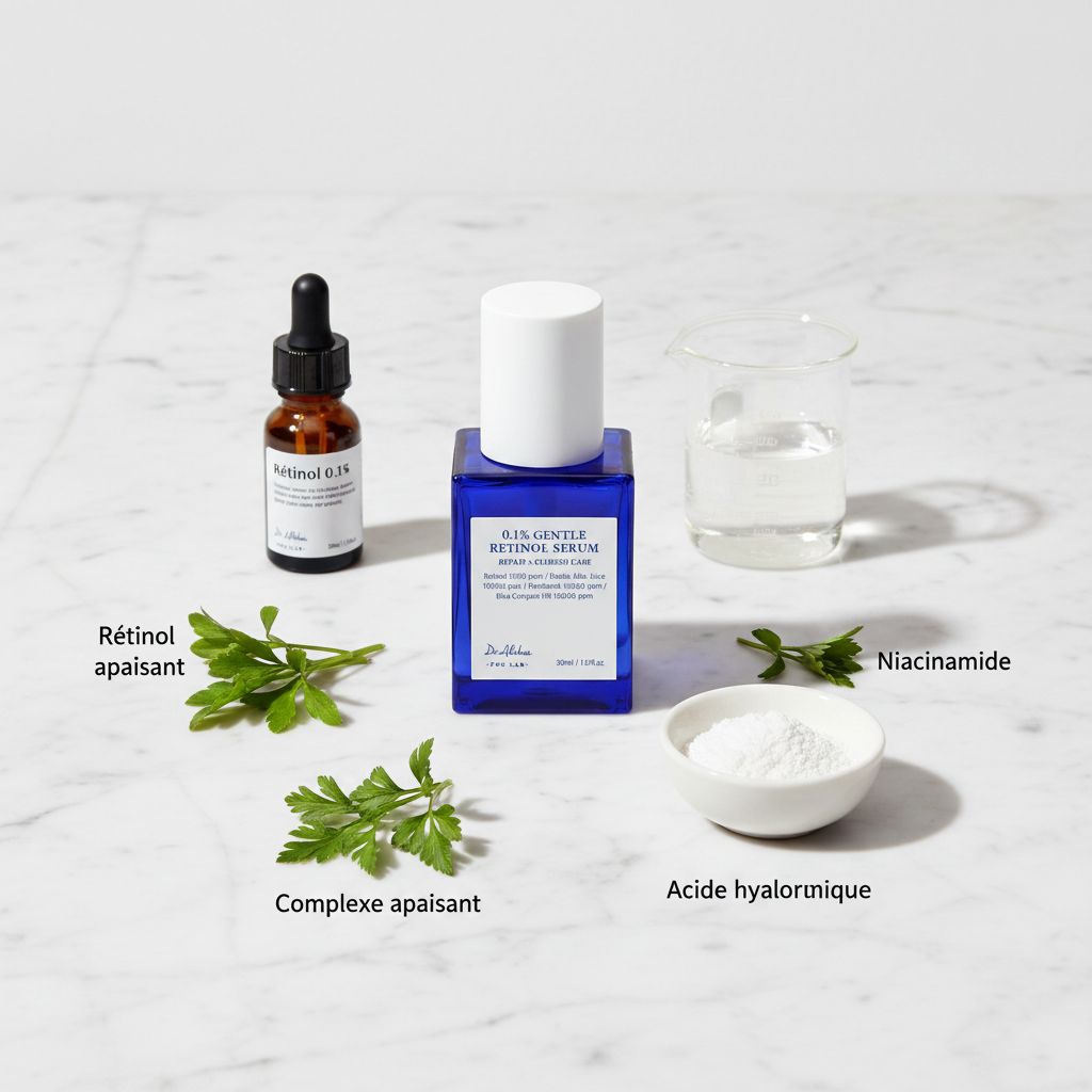 [Dr.Althea] 0.1% Gentle Retinol Serum 30ml — Sérum anti-âge efficace et doux - ingredients