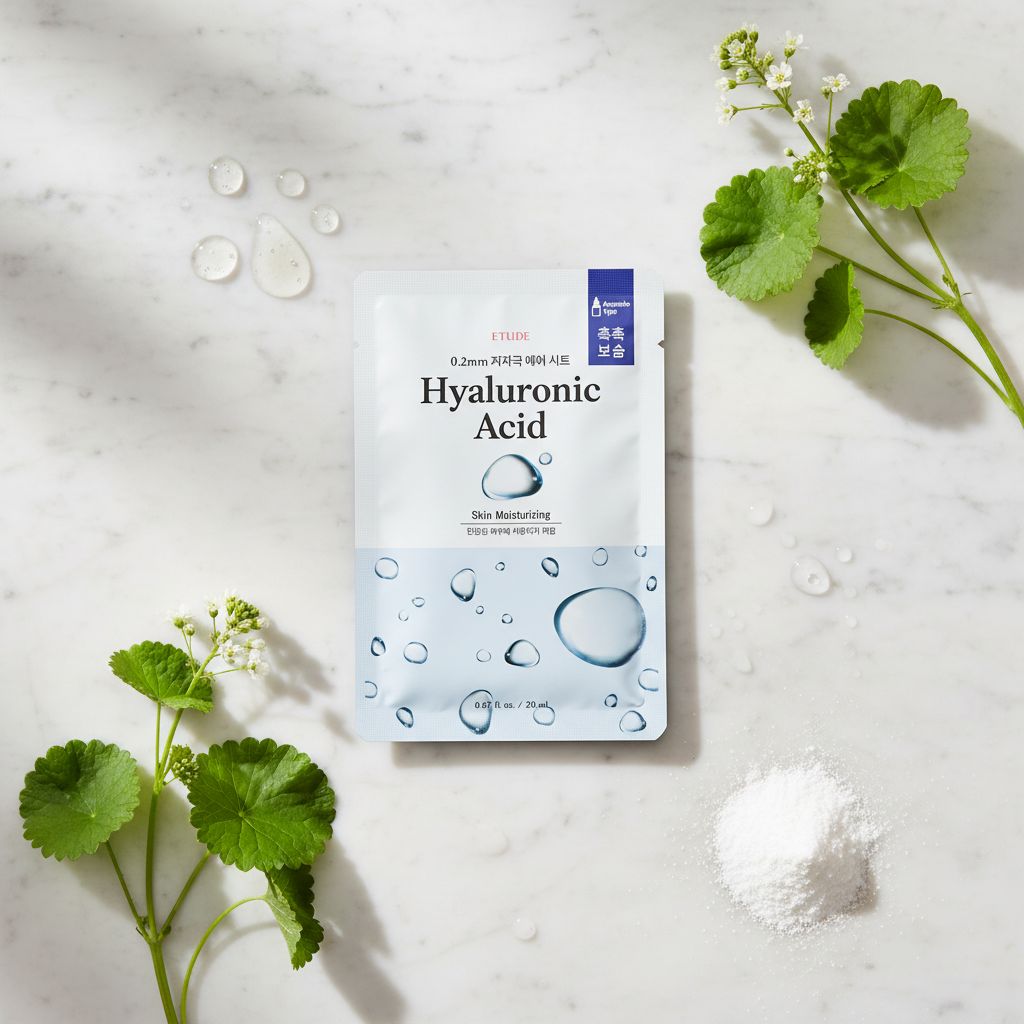 Etude House - 0.2 Therapy Air Mask Hyaluronic Acid — Hydratation intense et légère - ingredients