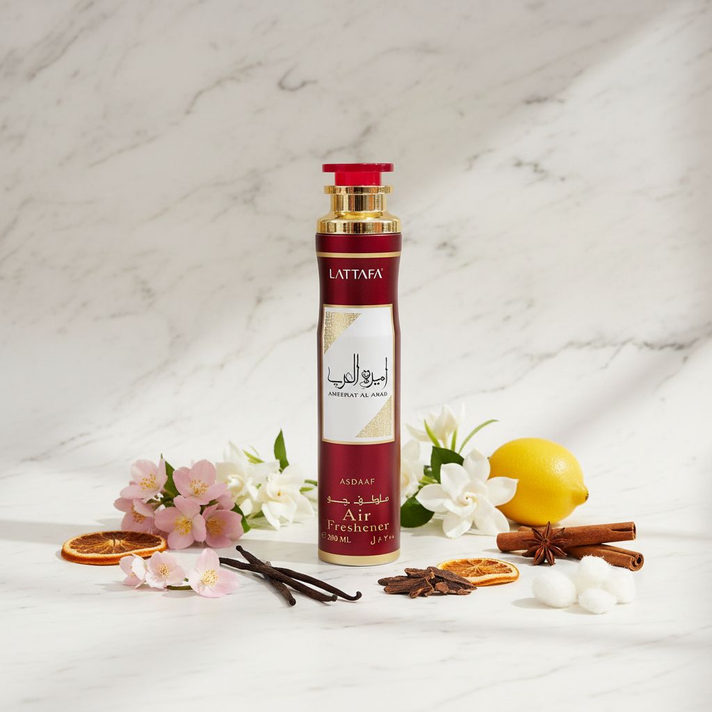 LATTAFA Ameerat Al Arab Air Freshener - 300ml - ingredients