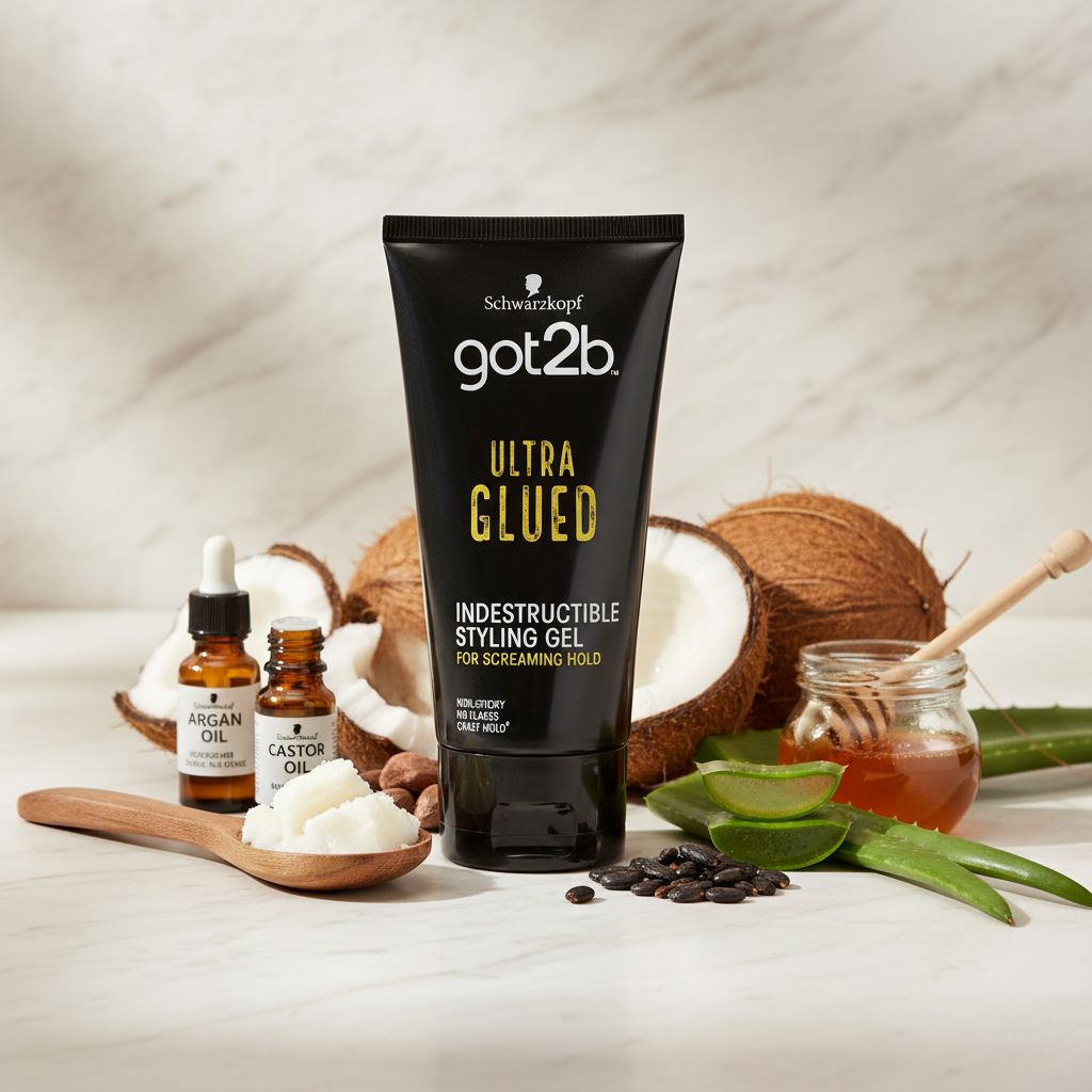 GOT2B Indestructible Styling Gel BLACK 150ml - ingredients