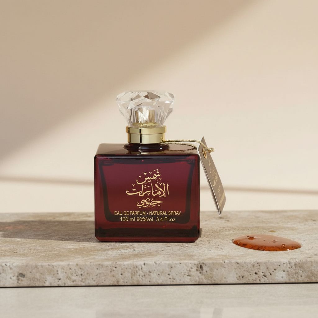 Shams Al Emerat Khususi Eau de Parfum - 100ml BY ARD AL ZAAFARAN - texture